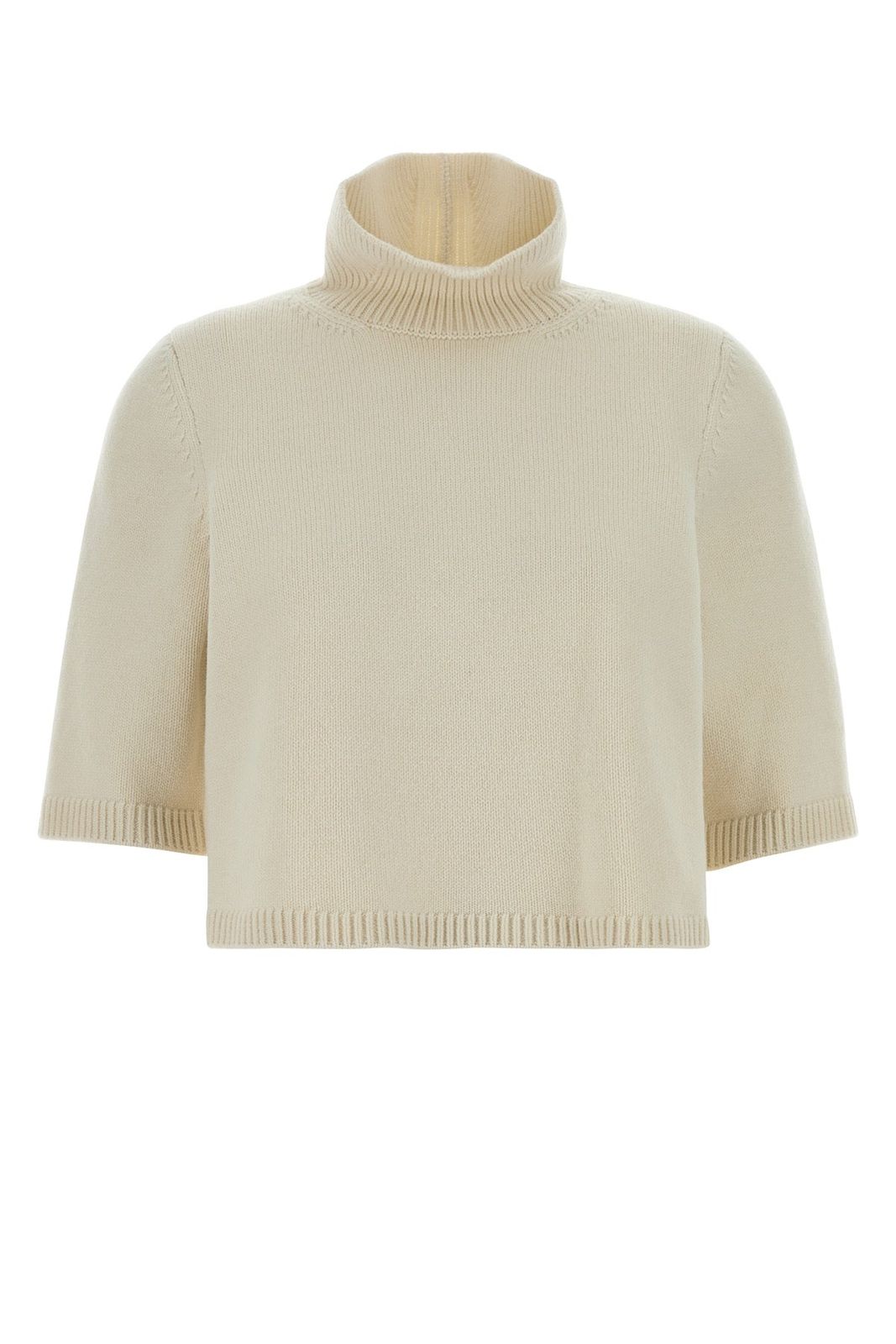 【新品・最安値】Alaia Crop jumper ss BLANC NATUREL 正規品 ノースリーブ