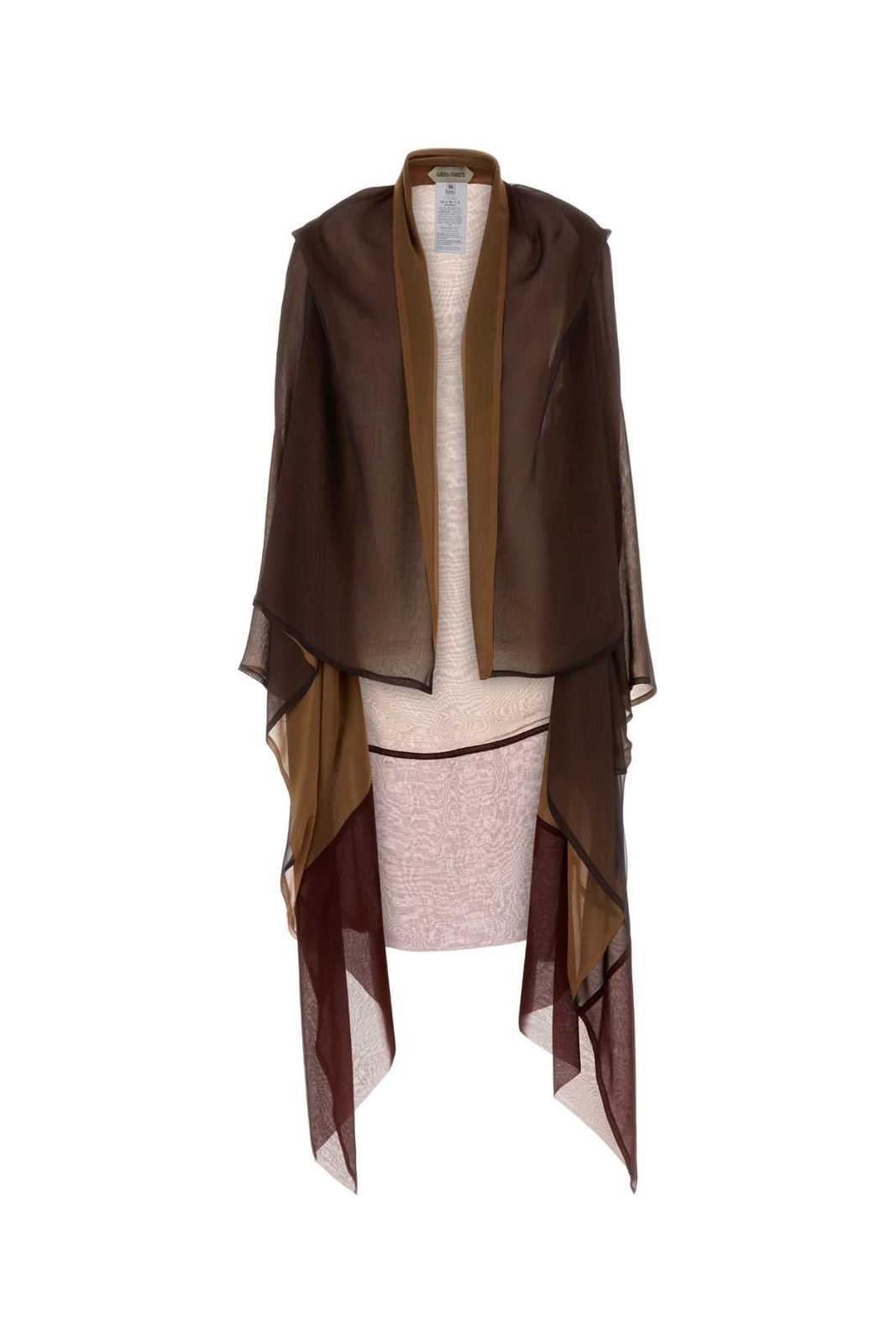 【新品・最安値】Alberta Ferretti Capospalla lungo FANTASIAMARRONE 正規品 ダッフルコート 117,000円
