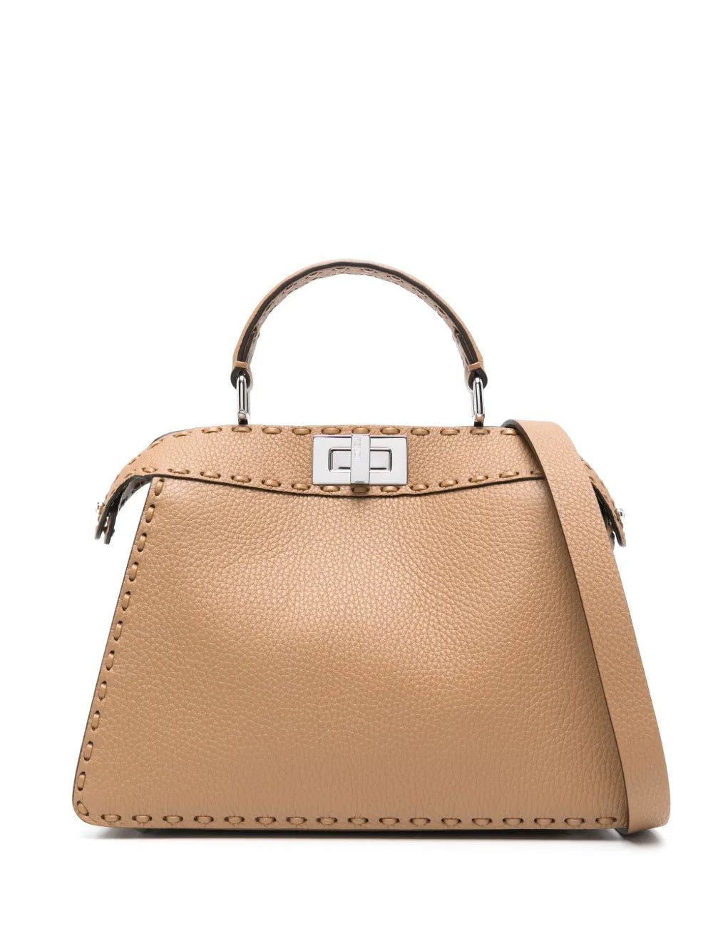 【新品・最安値】Fendi Peekaboo selleria MAUVE 正規品 ハンドバッグ 304,290円