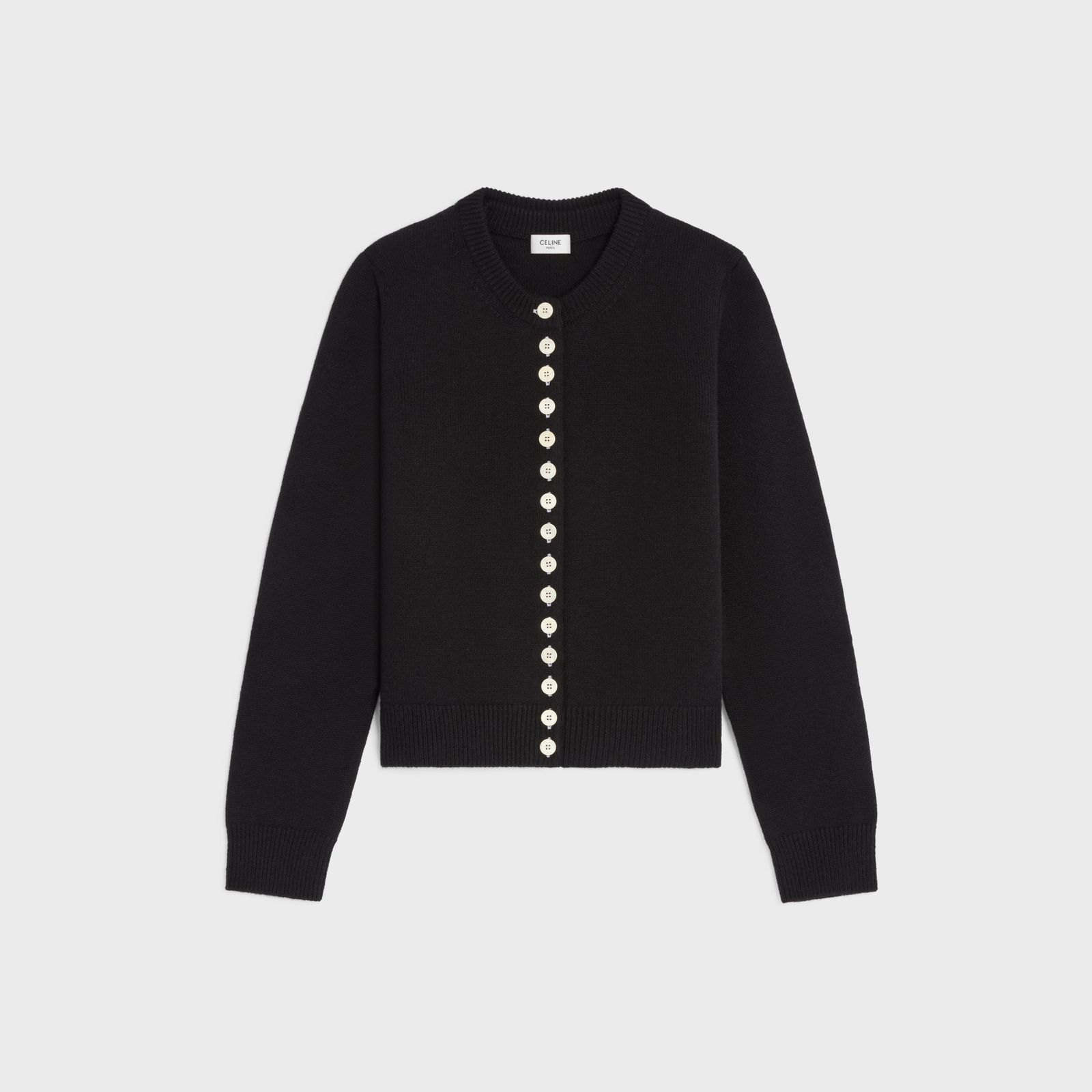 【新品・最安値】Celine Twinset cardigan Black 正規品 その他