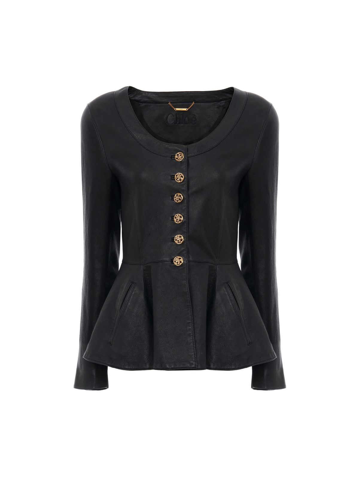 【新品・最安値】Chloe Jacket BLACK 正規品 Gジャン・デニムジャケット・カバーオール