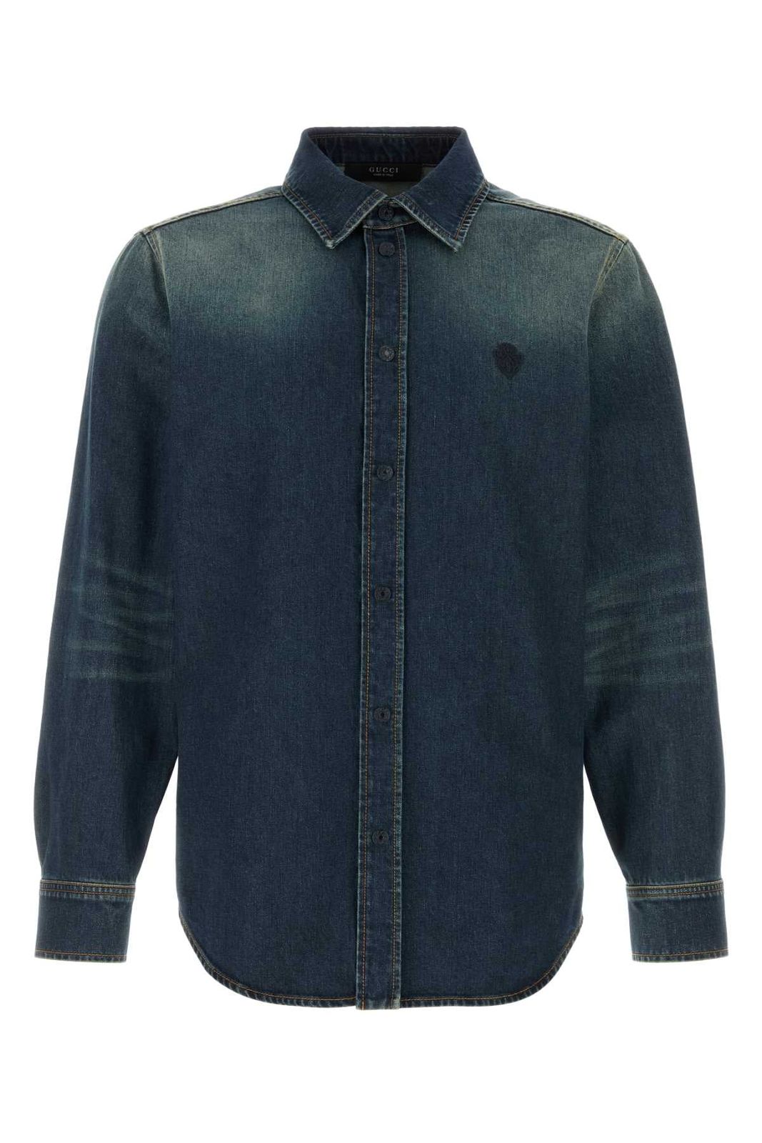 【新品・最安値】Gucci New tailored shirt w Blue 正規品 その他