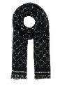 【新品・最安値】Gucci Sc lit stenmix BLACKDARKGREEN 正規品 マフラー