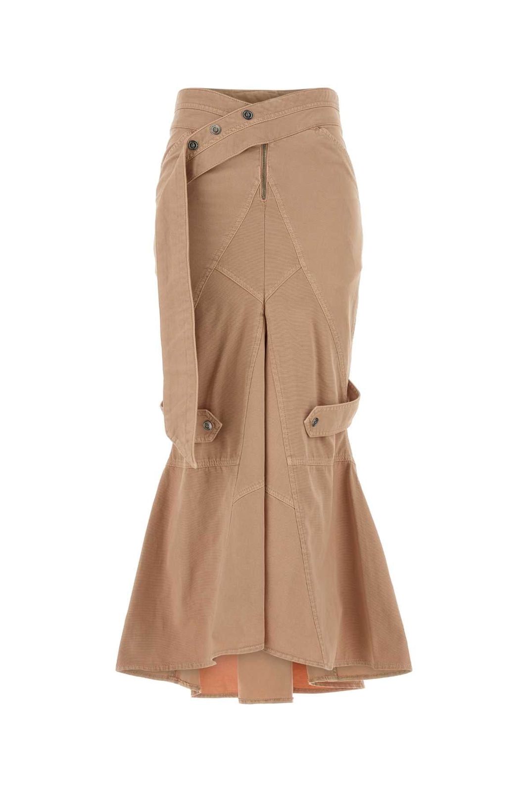 【新品・最安値】Blumarine 4j162a canvas long skirt ROSA 正規品 その他 49,800円