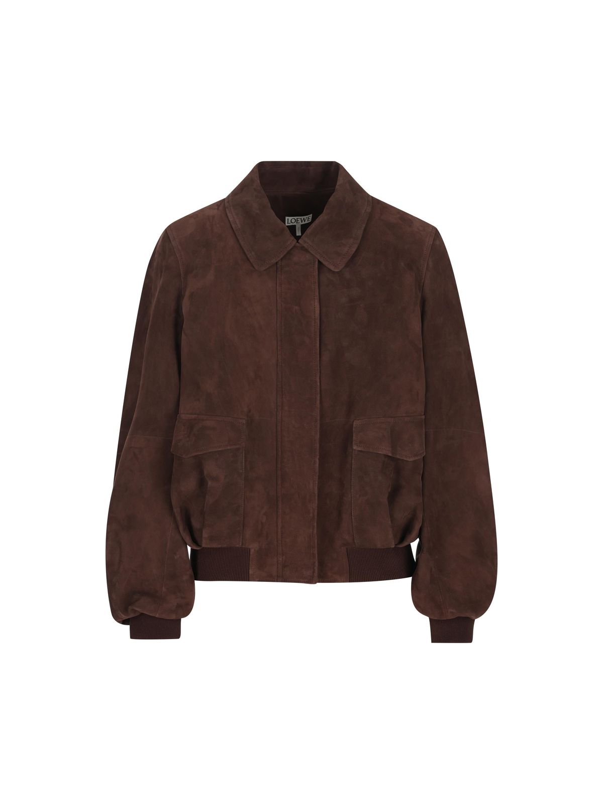 【新品・最安値】Loewe Bomber jacket DARK BROWN 正規品 Gジャン・デニムジャケット・カバーオール