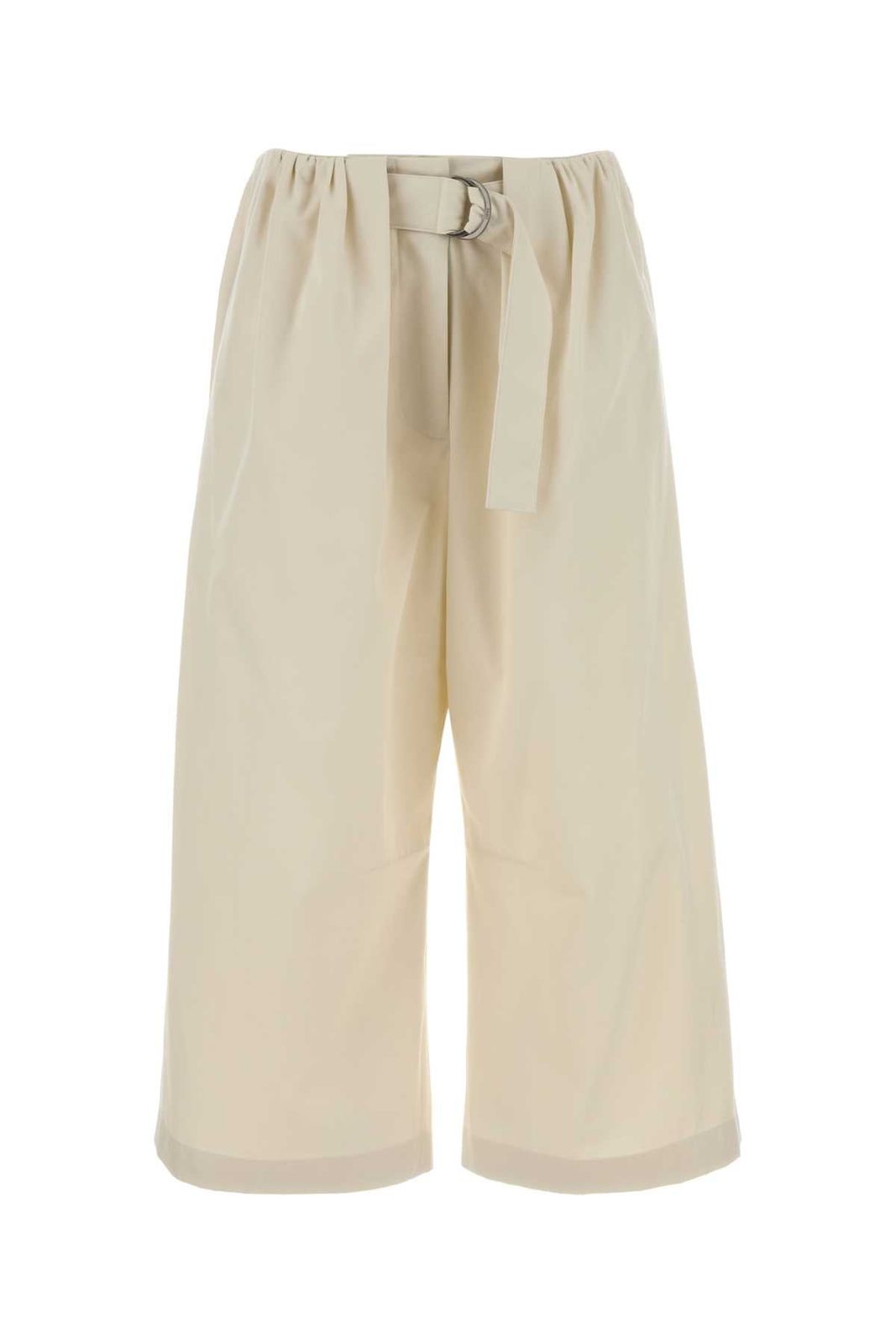 【新品・最安値】Loewe Cropped belted trousers IVORY 正規品 その他