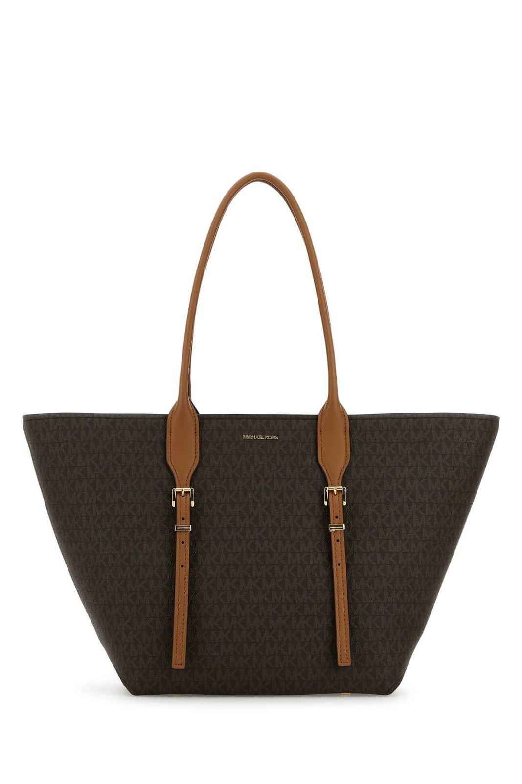 【新品・最安値】Michael By Michael Kors Lg buckle tote BRNACORN 正規品 ハンドバッグ