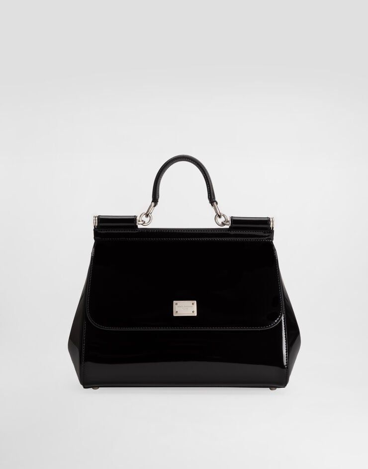 【新品・最安値】Dolce & Gabbana Sicily NERO 正規品 ハンドバッグ