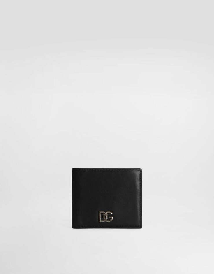 【新品・最安値】Dolce & Gabbana Slg NERO 正規品 三つ折り財布