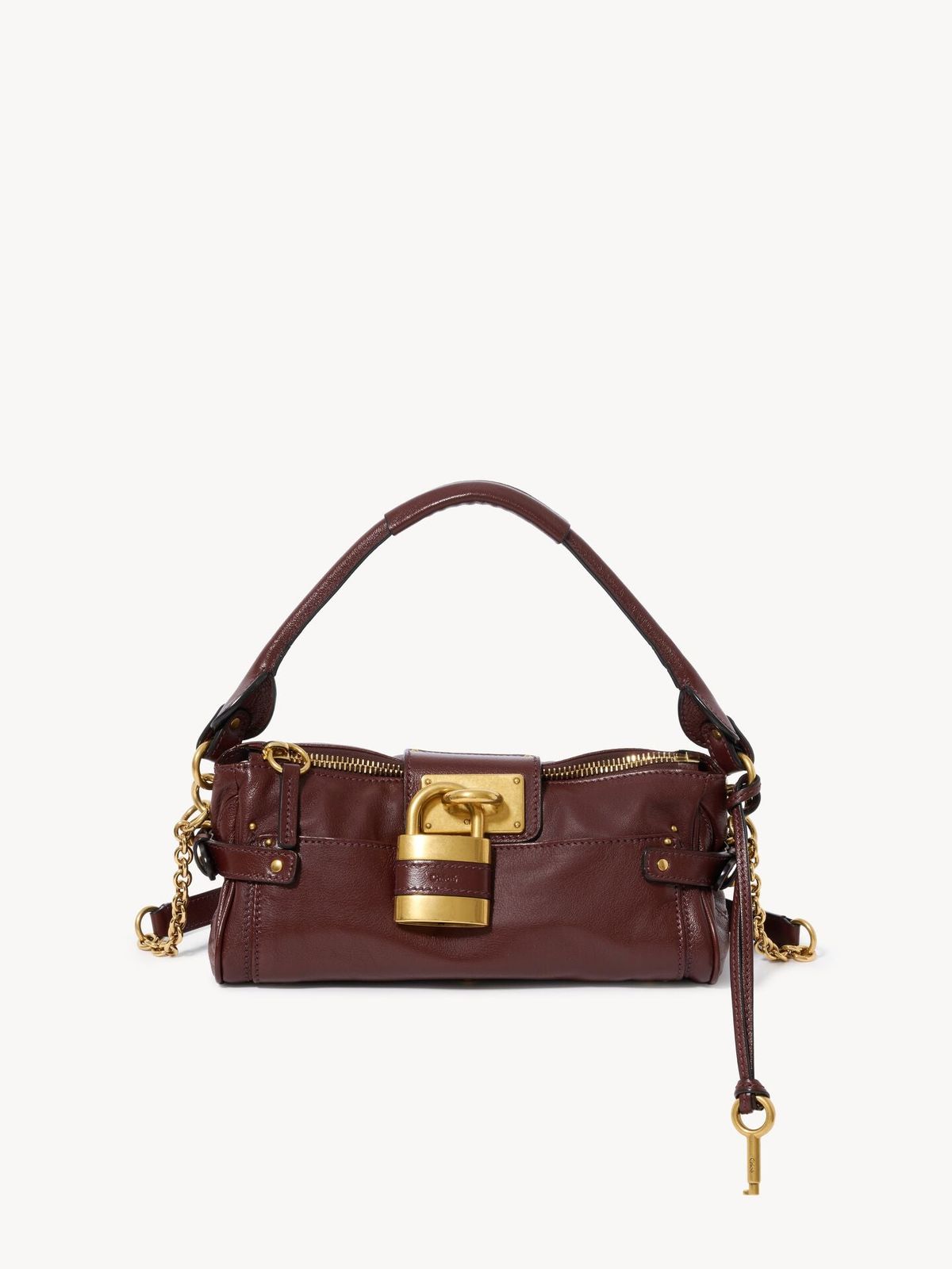 【新品・最安値】Chloe S822 - paddington CRAFTYBROWN 正規品 ハンドバッグ