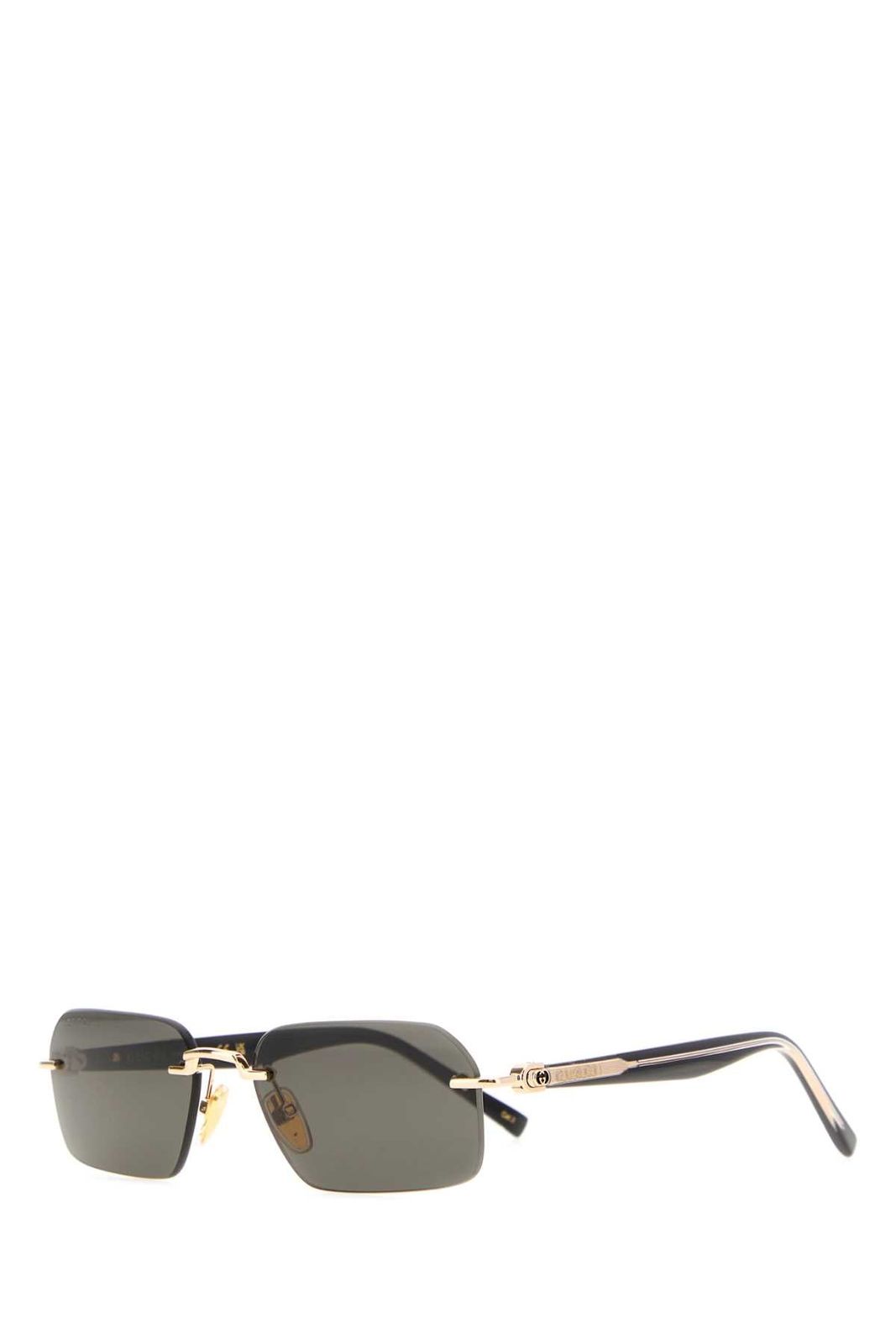 【新品・最安値】Gucci Special rivets sunglasses GOLDBLACKGREY 正規品 サングラス 65,500円