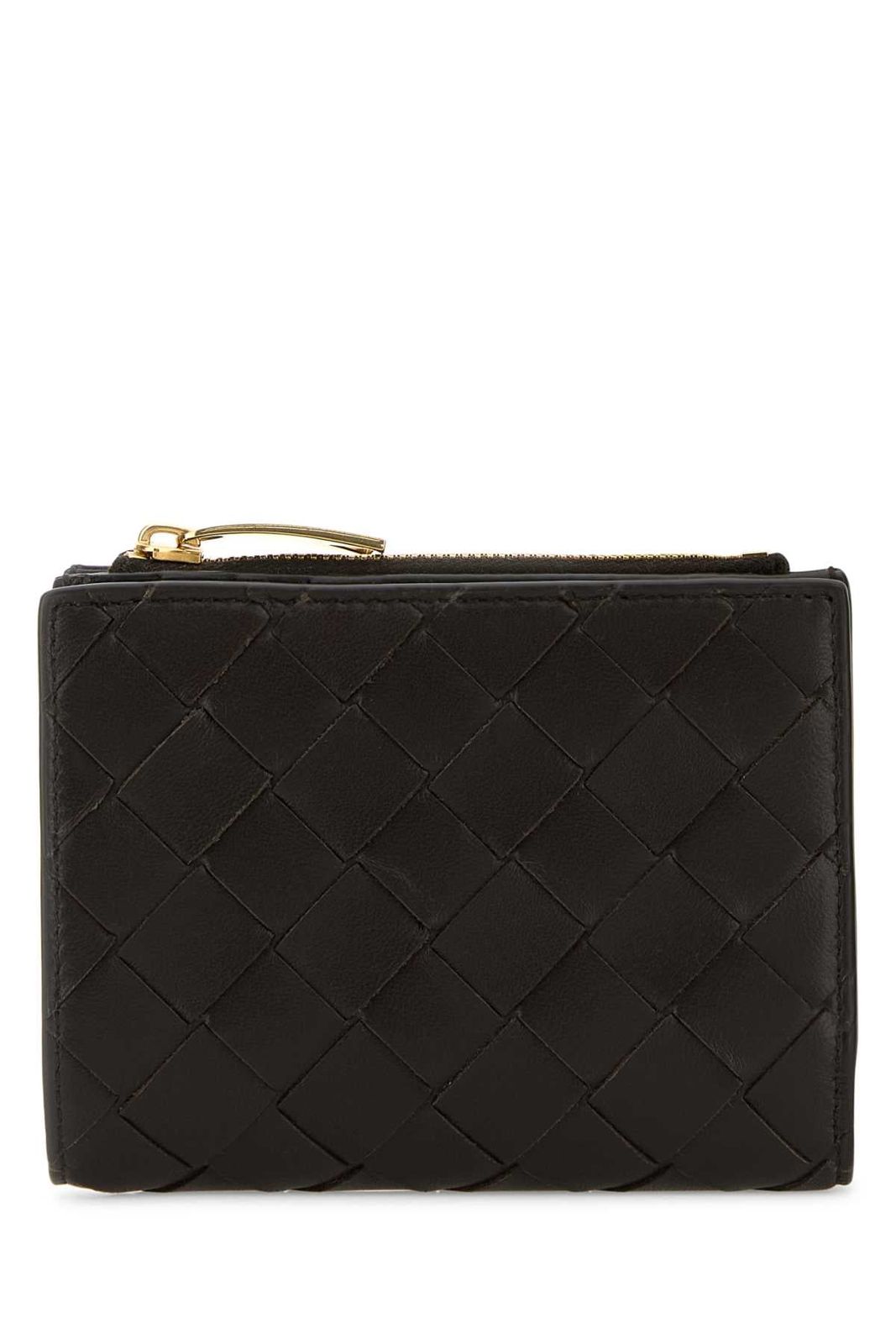 【新品・最安値】Bottega Veneta Bifold intreccio con zip co small FONDANTGOLD 正規品 三つ折り財布 58,980円