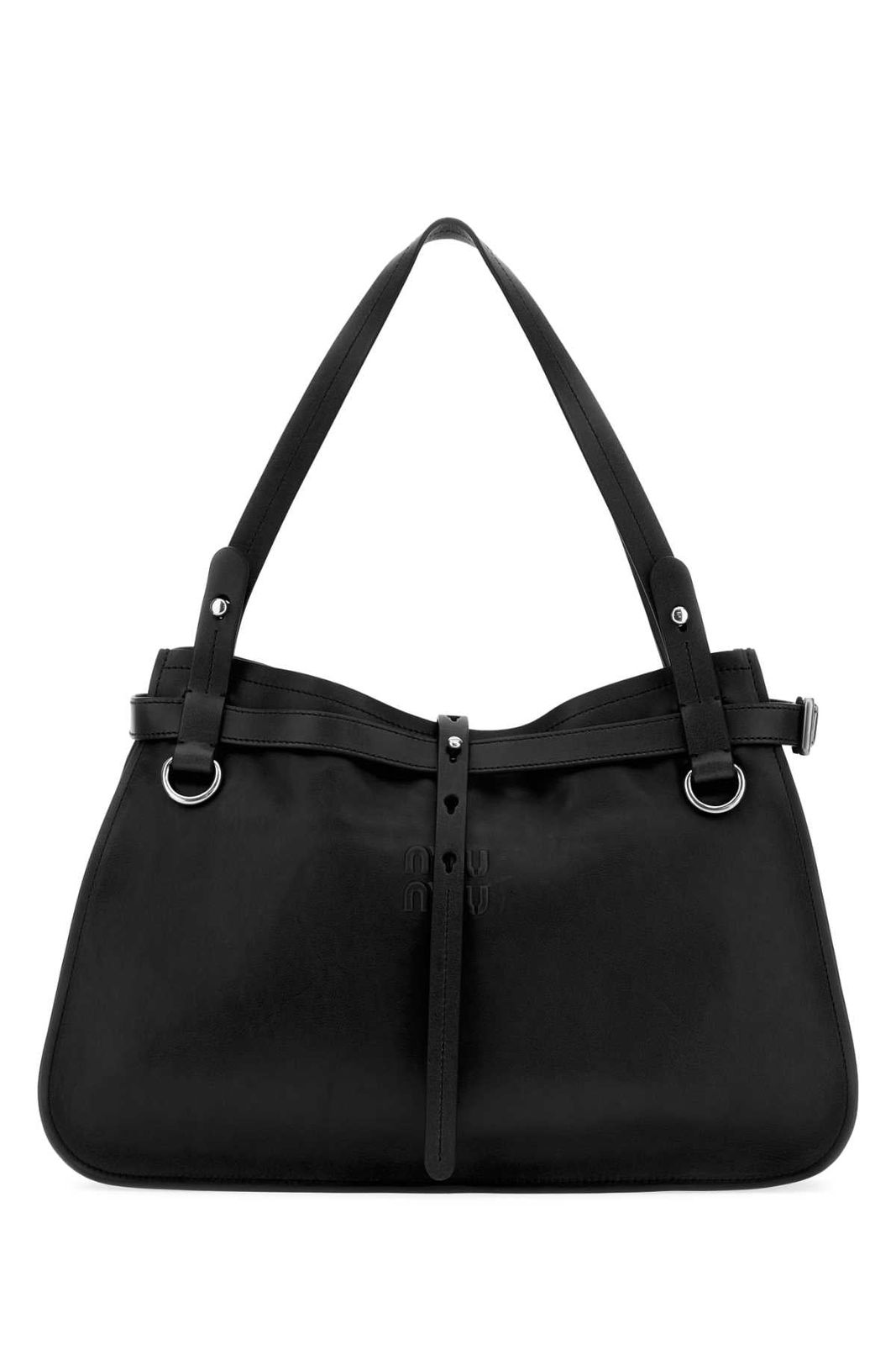 【新品・最安値】MIU MIU Miu Borse NERO 正規品 ハンドバッグ