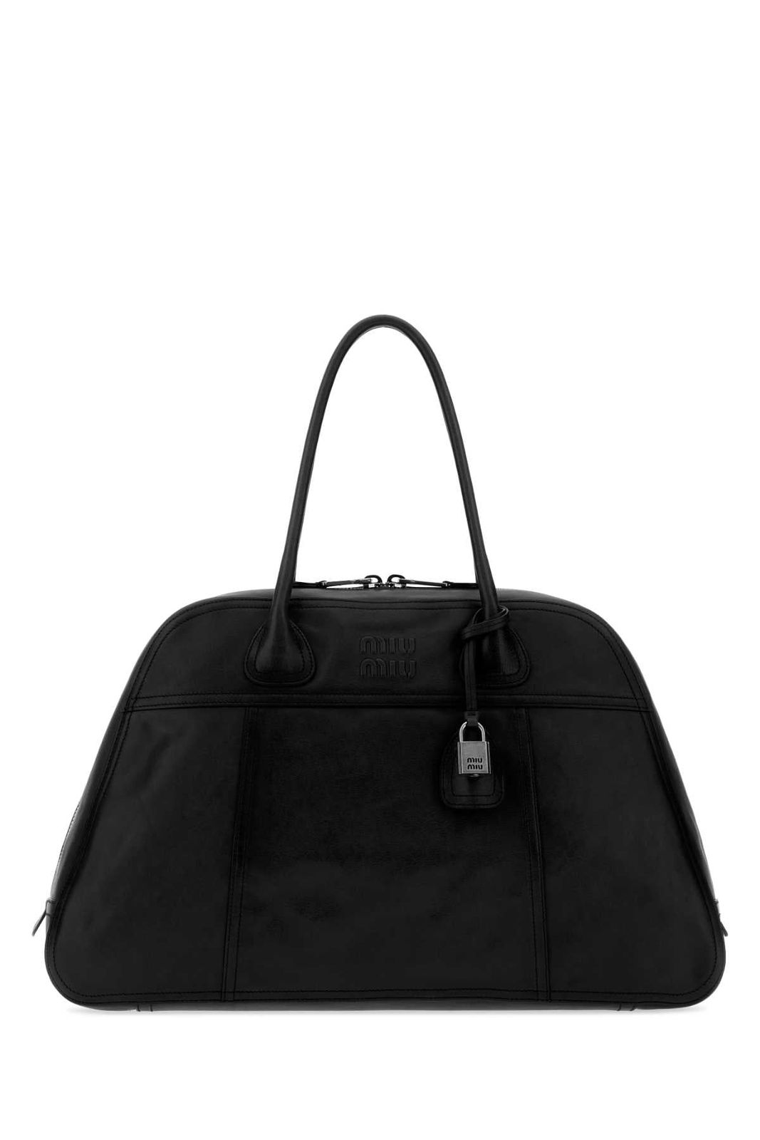【新品・最安値】MIU MIU Miu Borse NERO 正規品 ハンドバッグ