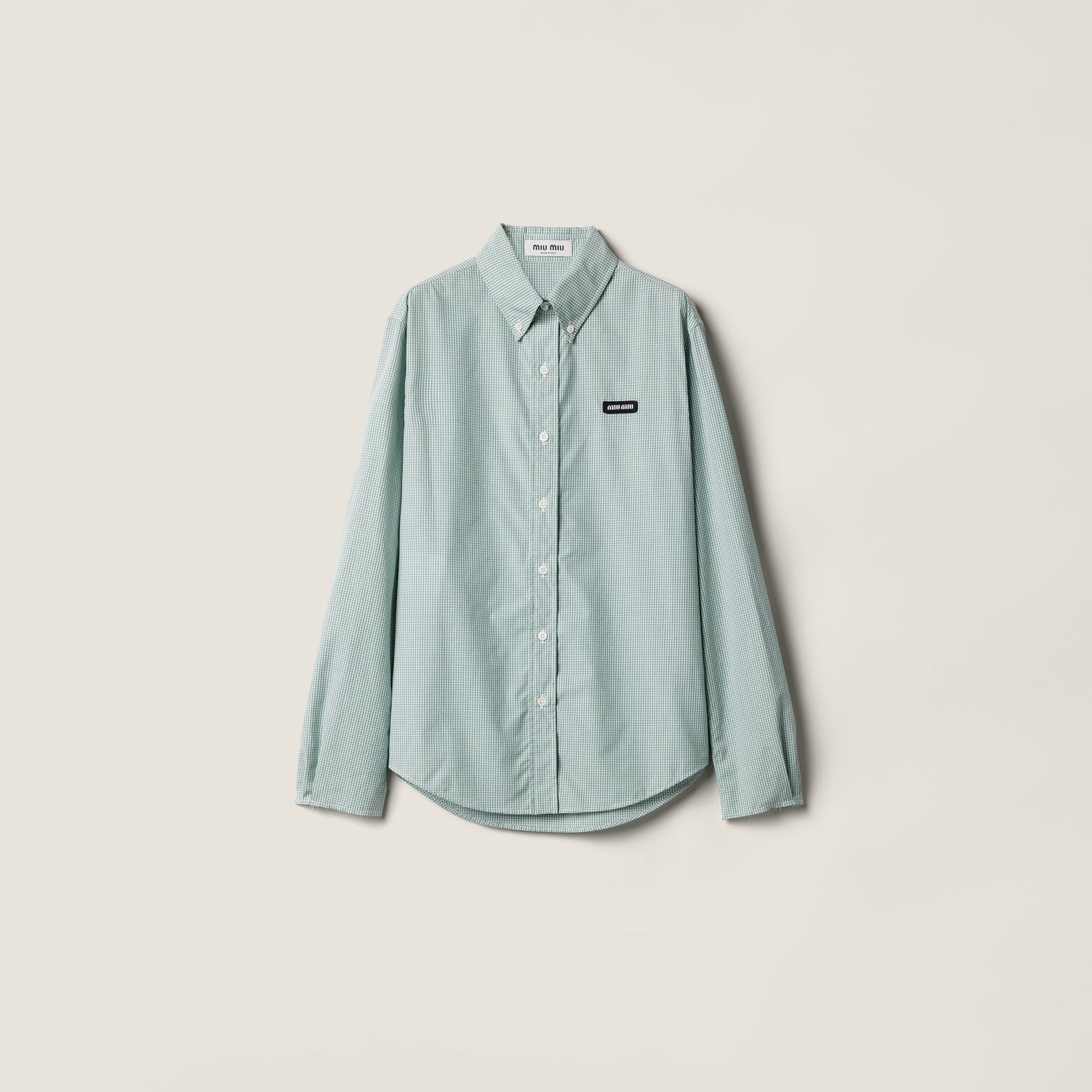 【新品・最安値】MIU MIU Miu Camicie SMERALDO 正規品 半袖(Tシャツ)