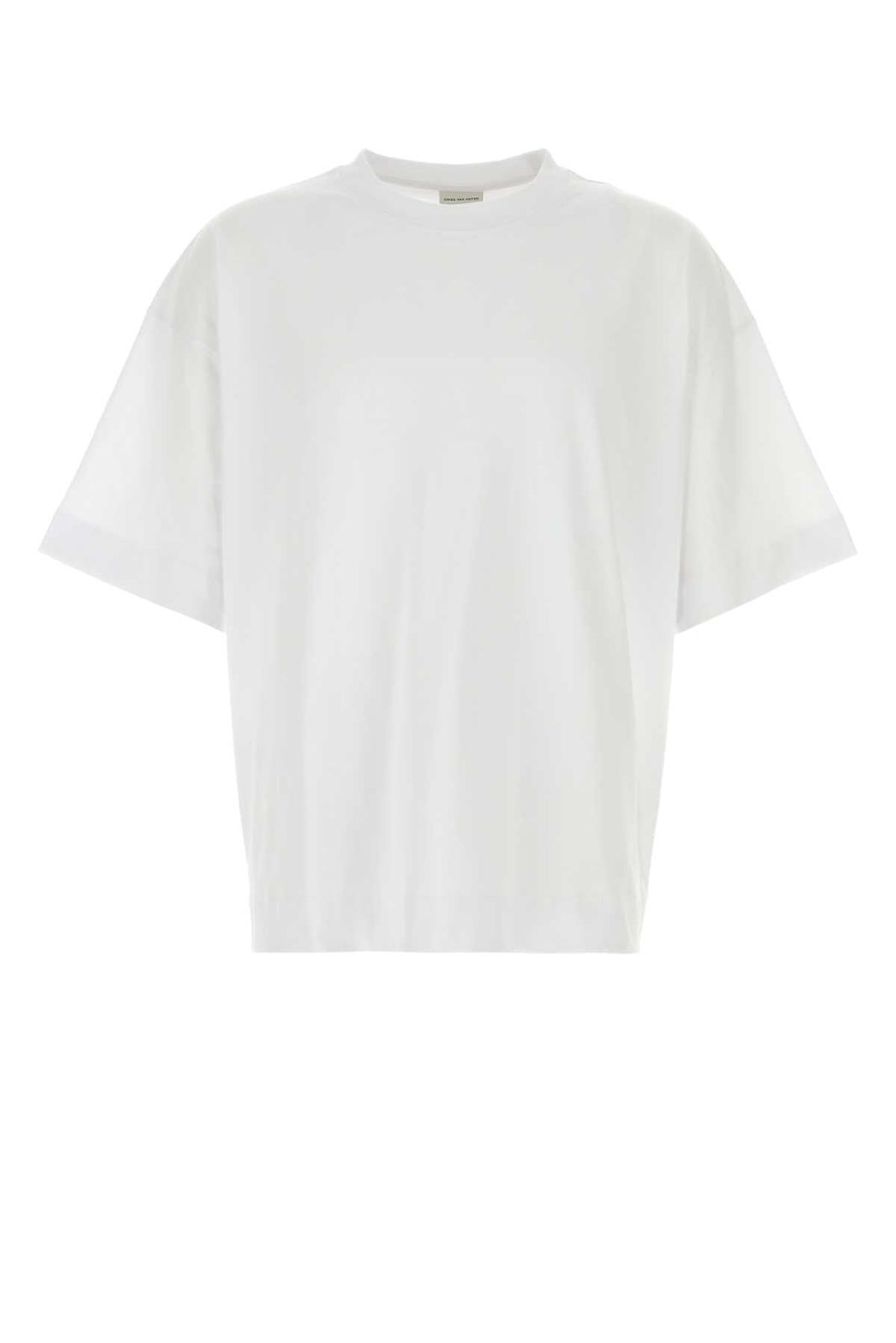 【新品・最安値】Dries Van Noten 03110-heno 3603 m.k.ss.t-shirt White 正規品 Tシャツ
