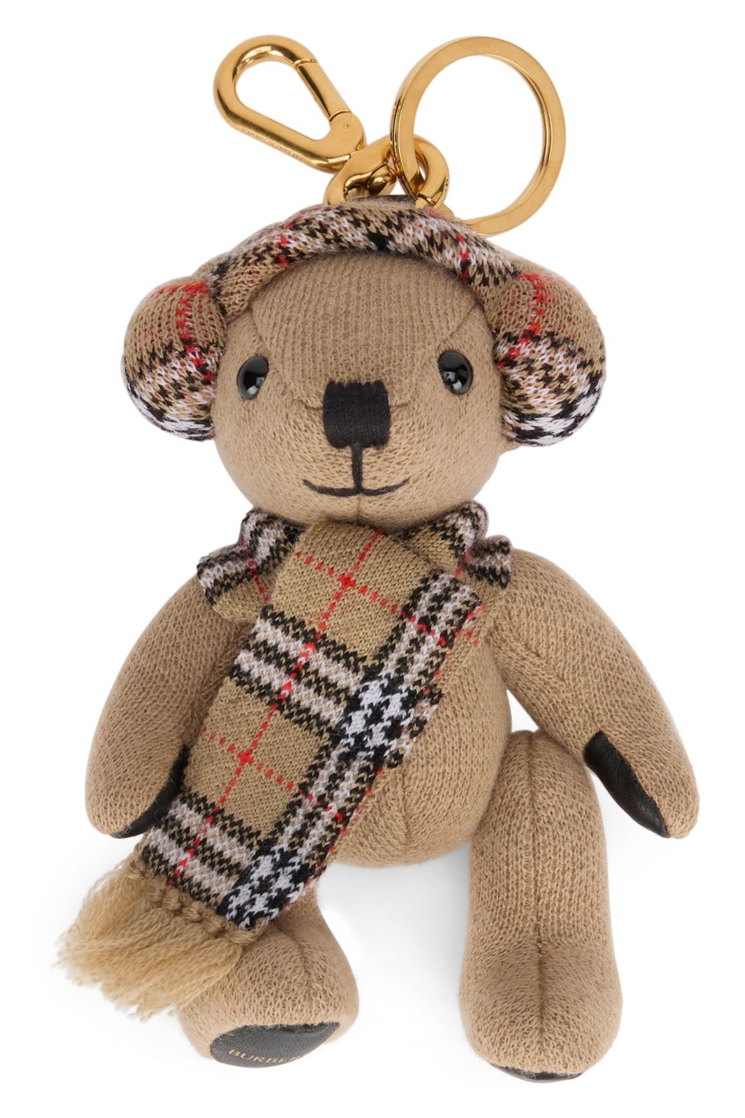 【新品・最安値】Burberry Charm for Teddy bag in wool and cashmere 正規品 その他