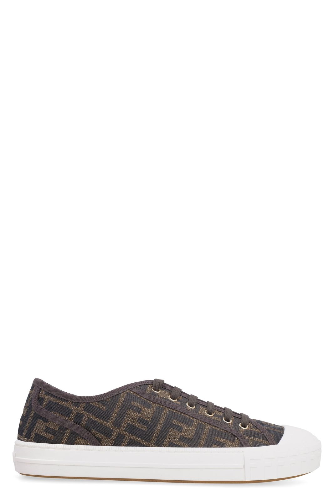 【新品・最安値】Fendi Domino fabric low-top sneakers 正規品 スニーカー