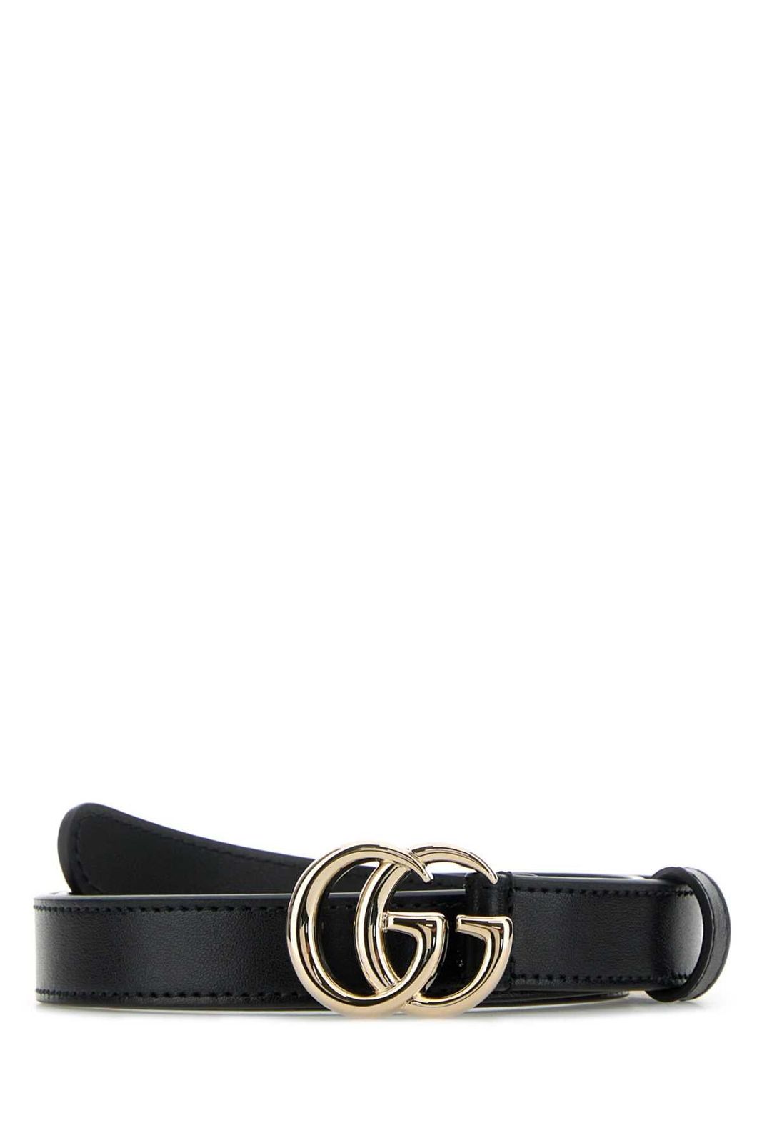 【新品・最安値】Gucci Wbelt w.20 gg mar plutone calf Black 正規品 ベルト
