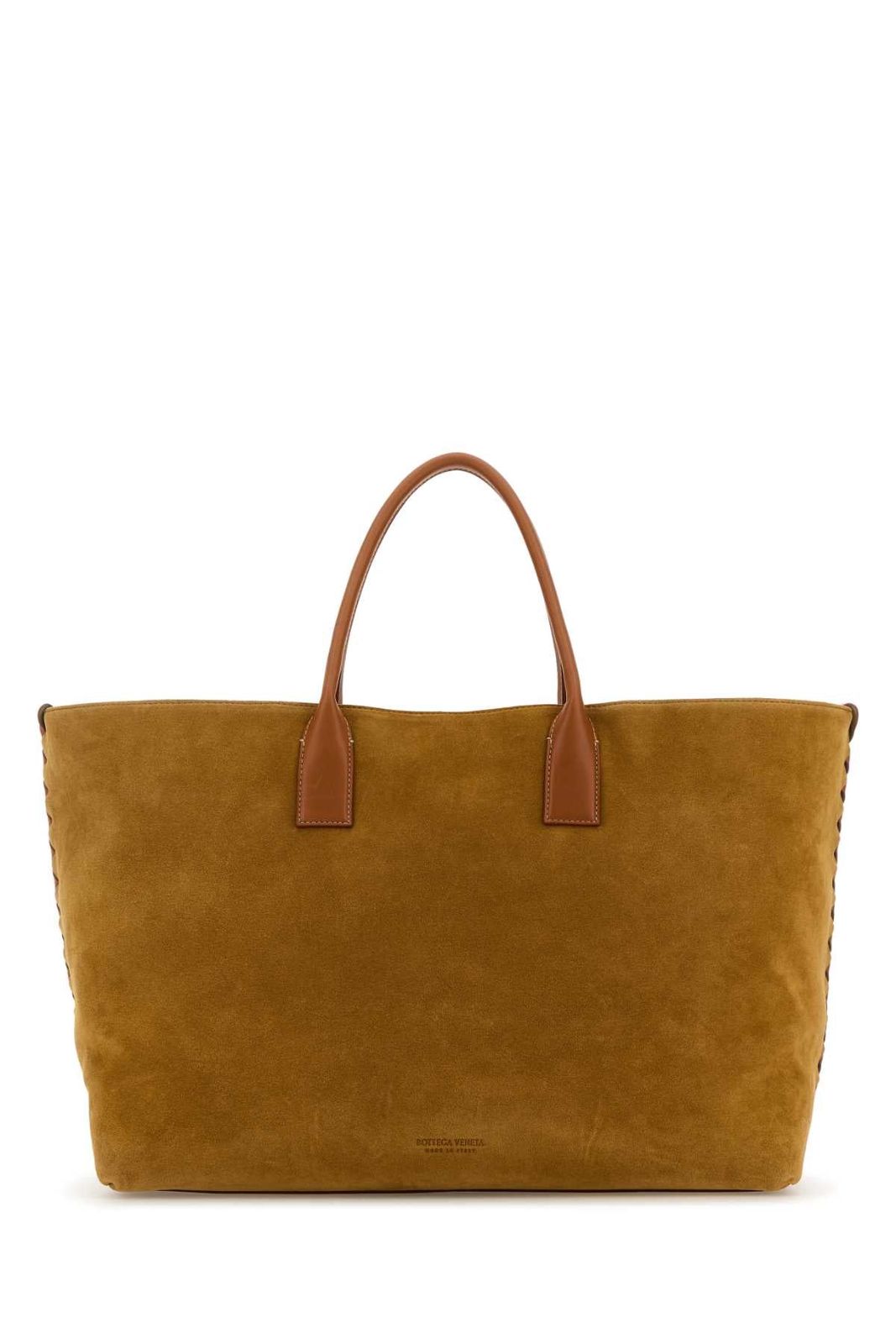 【新品・最安値】Bottega Veneta Cabas suede WOODLWCS 正規品 ハンドバッグ