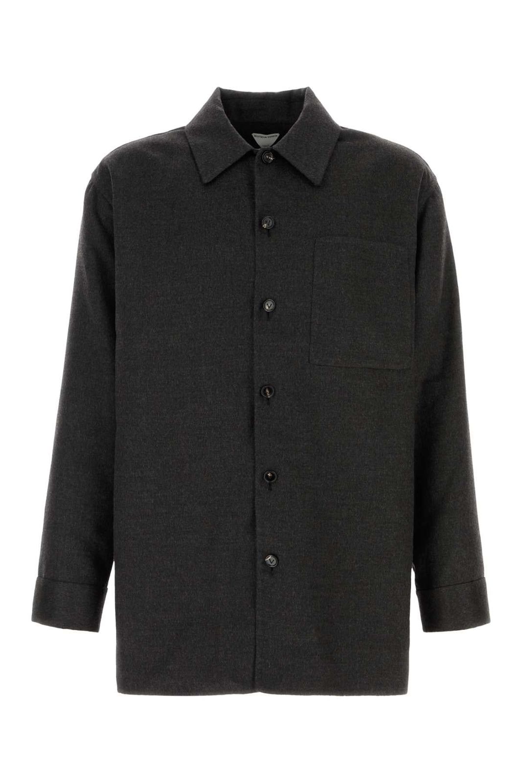 【新品・最安値】Bottega Veneta Double face ws flannel CHARCOALMELANGE 正規品 その他