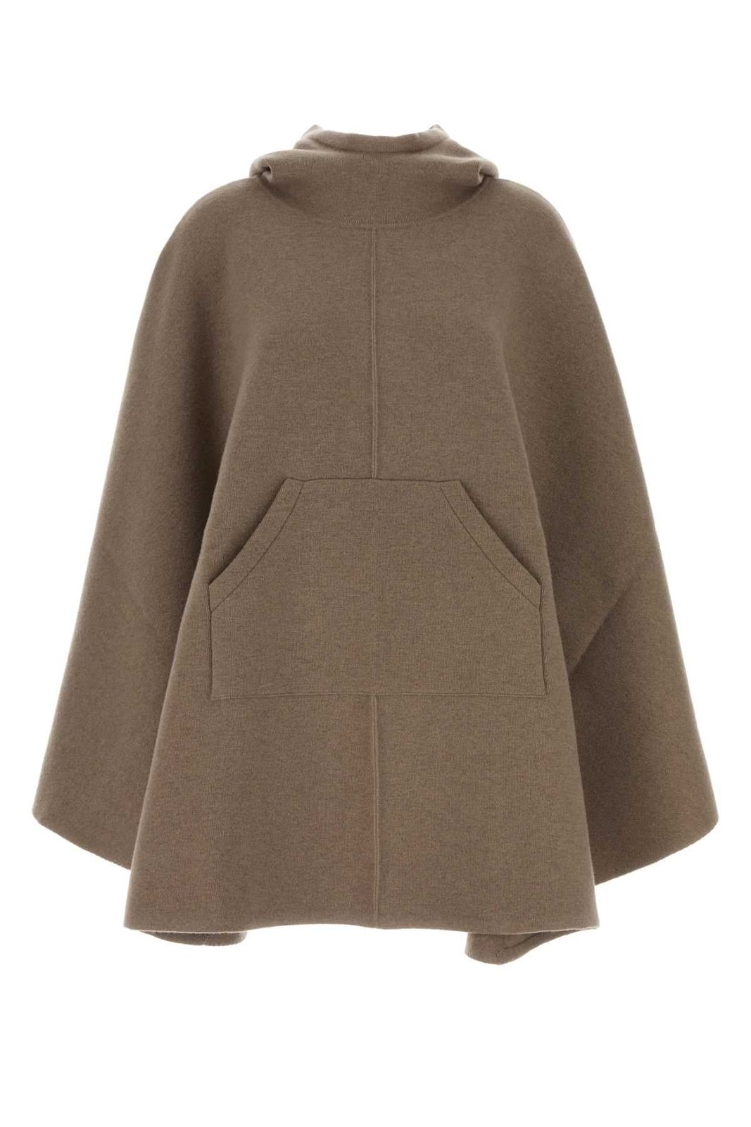 【新品・最安値】Bottega Veneta Mw compact cashmere cape BEIGE 正規品 ダッフルコート