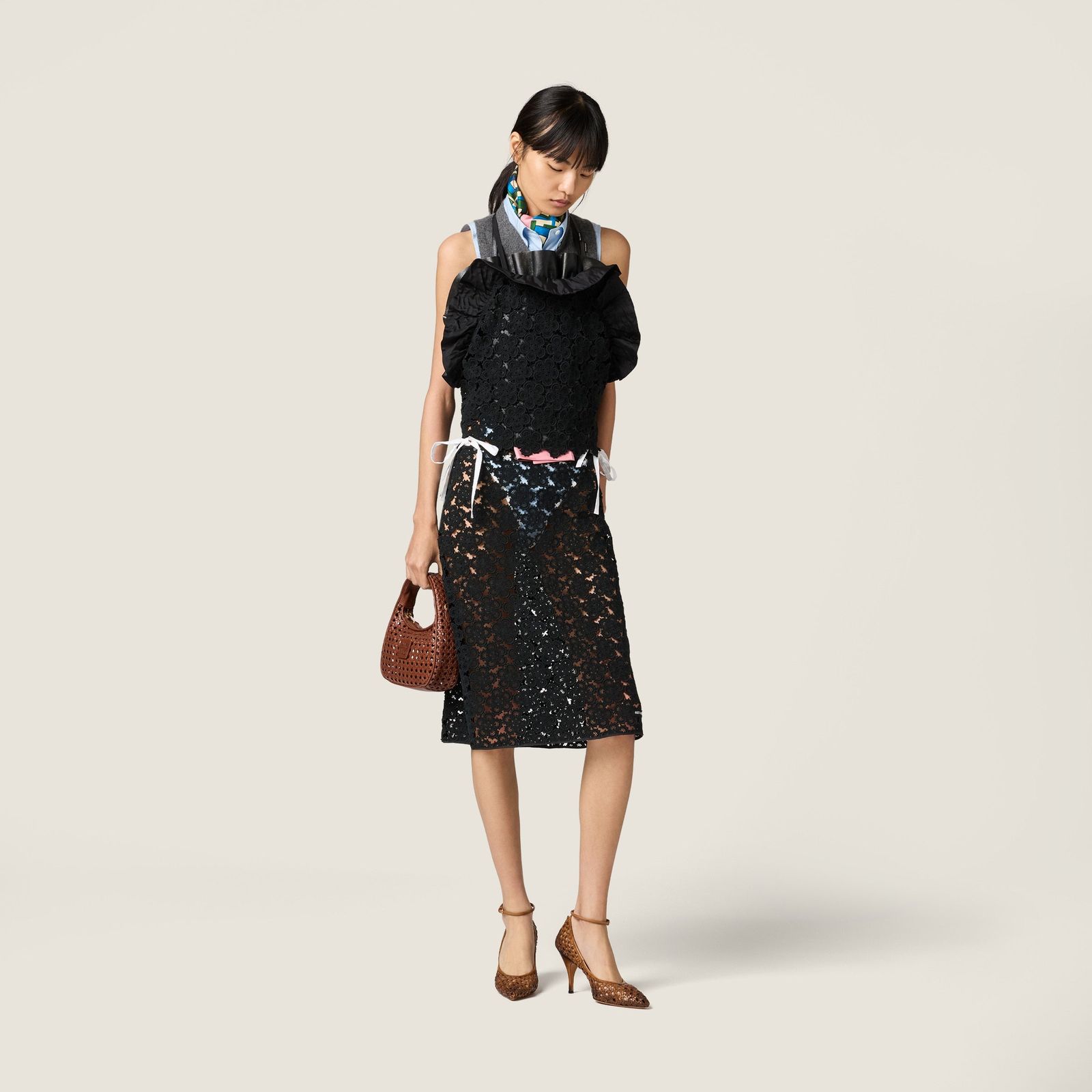 【新品・最安値】MIU MIU Miu Gonne NERO 正規品 その他