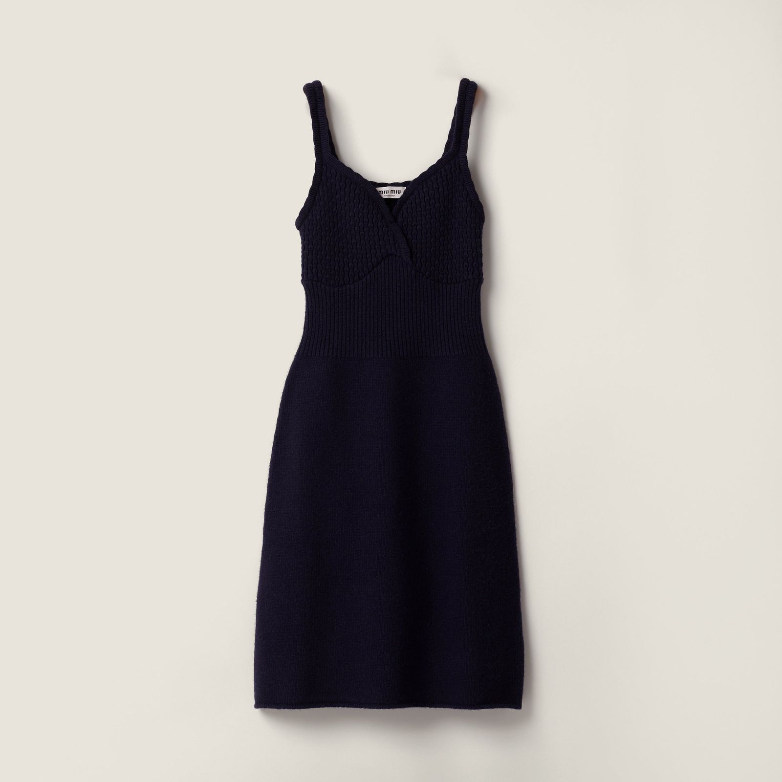 【新品・最安値】MIU MIU Miu Maglieria BLEU 正規品 その他