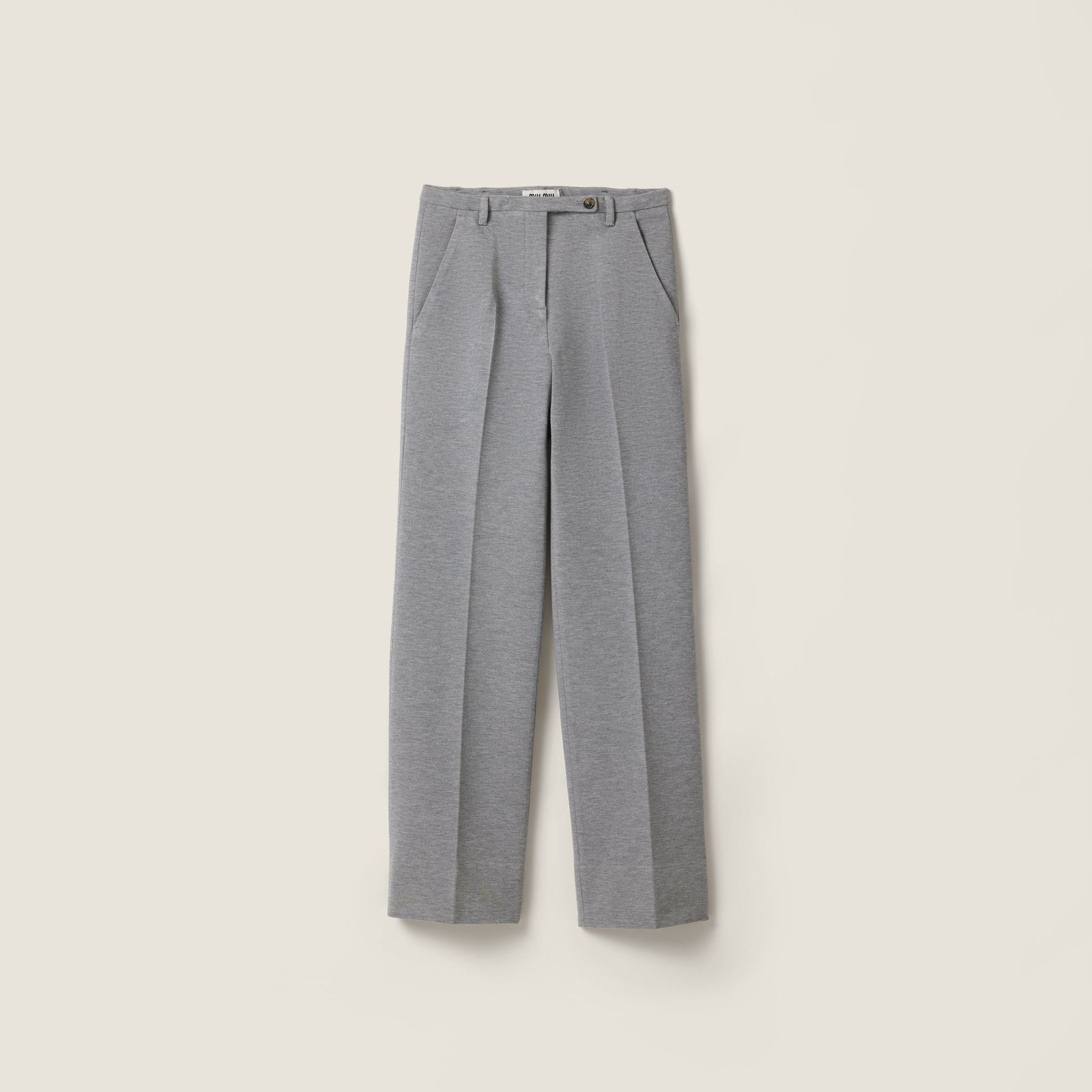 【新品・最安値】MIU MIU Miu Pantaloni GRIGIO 正規品 その他 115,050円