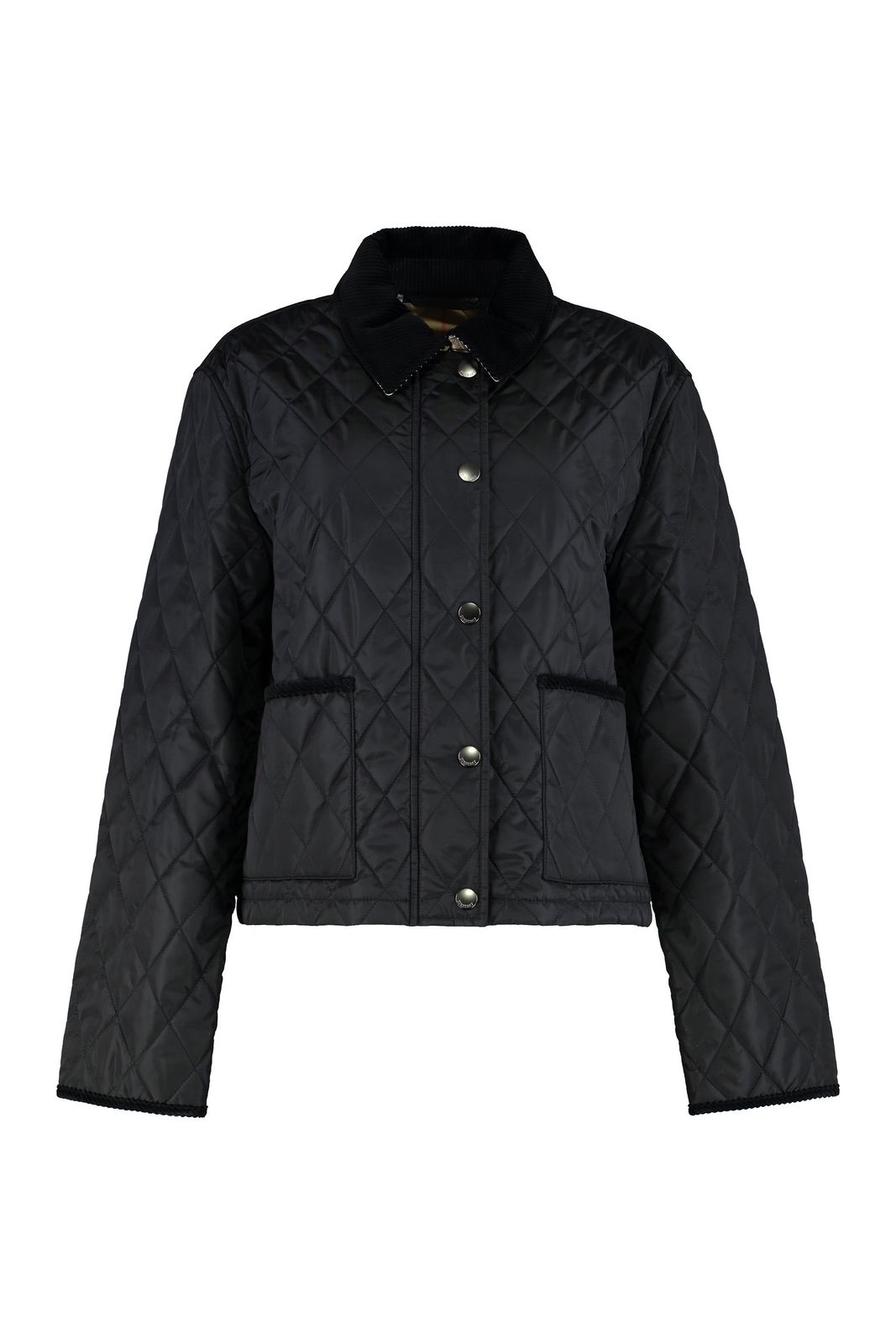 【新品・最安値】Burberry Cropped nylon quilted jacket 正規品 その他