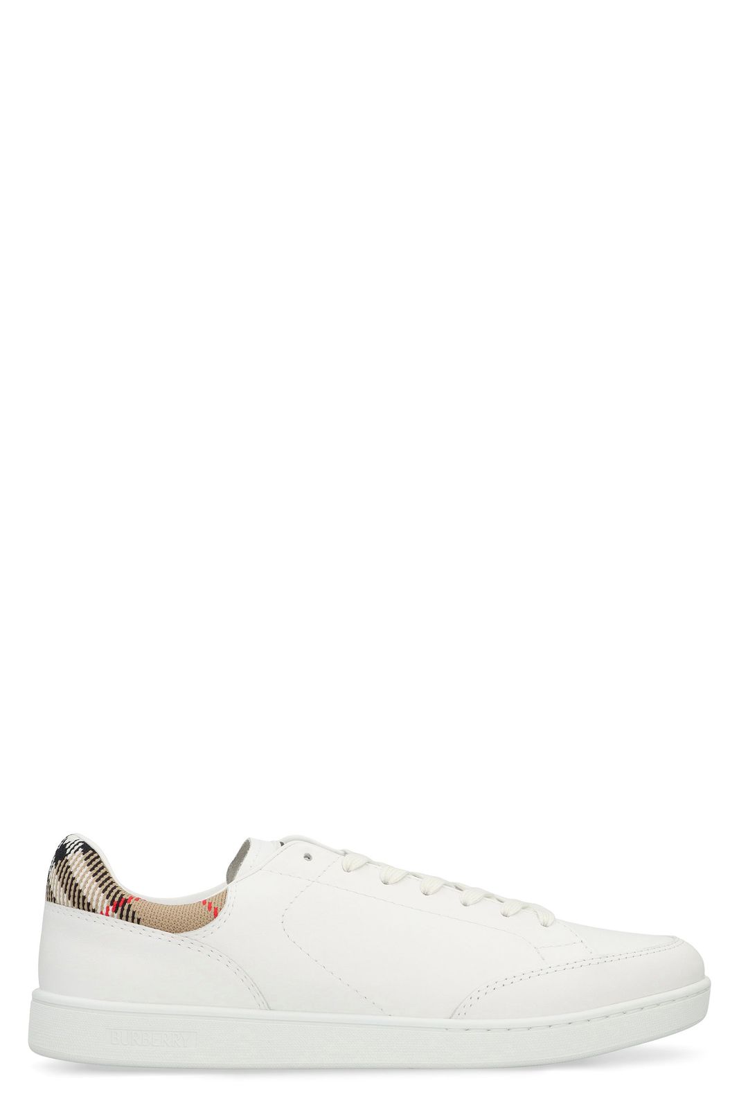 【新品・最安値】Burberry Sneakers set in leather 正規品 スニーカー