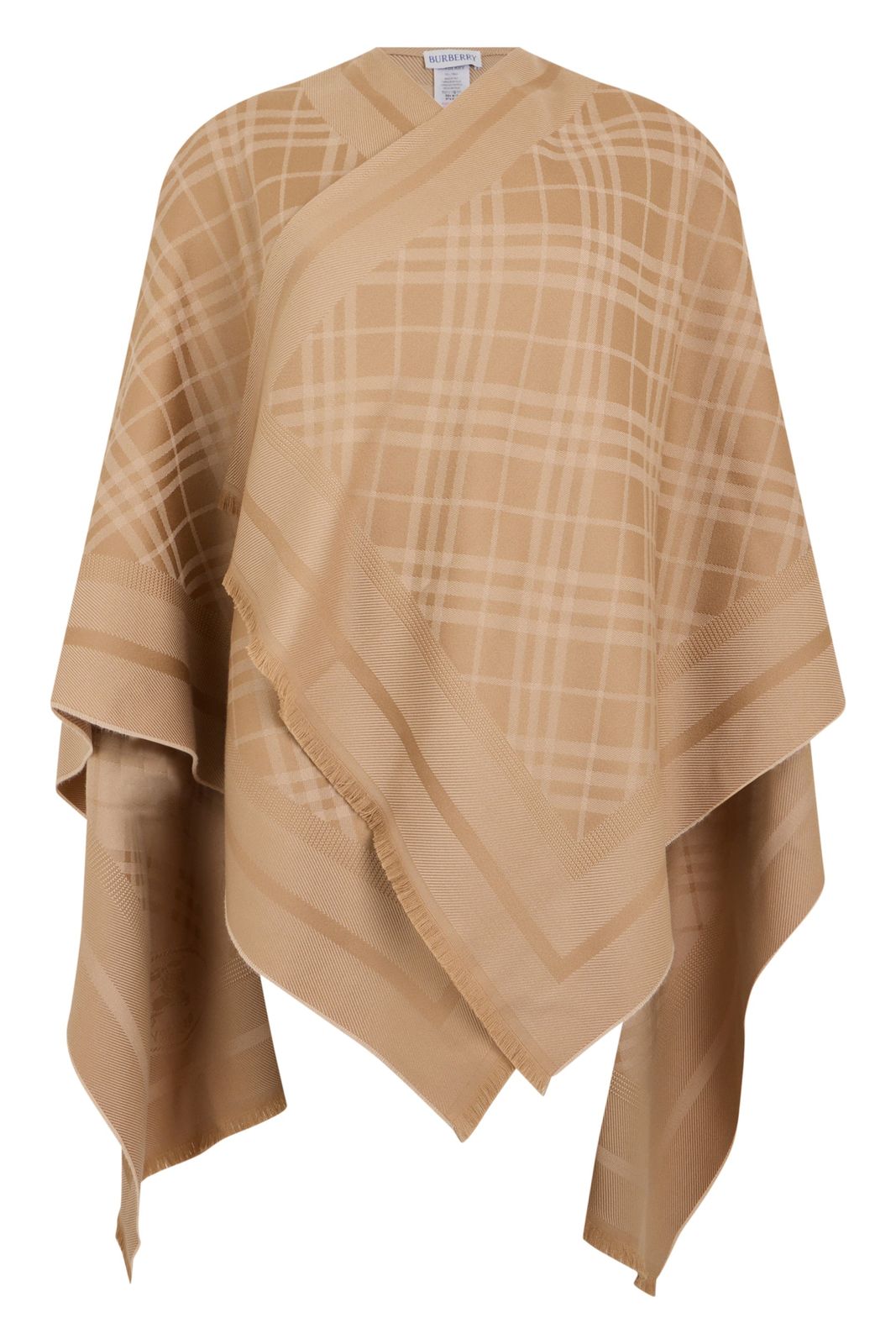 【新品・最安値】Burberry tartan poncho 正規品 その他