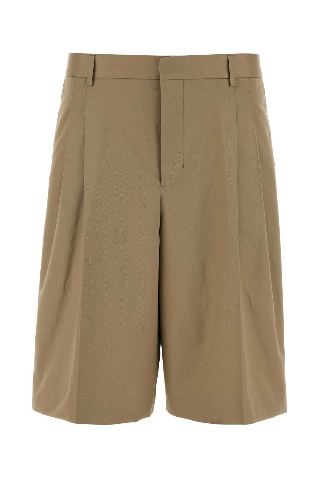 【新品・最安値】Ami Low waist wide bermuda shorts with two pleats BEIGETAUPE 正規品 その他