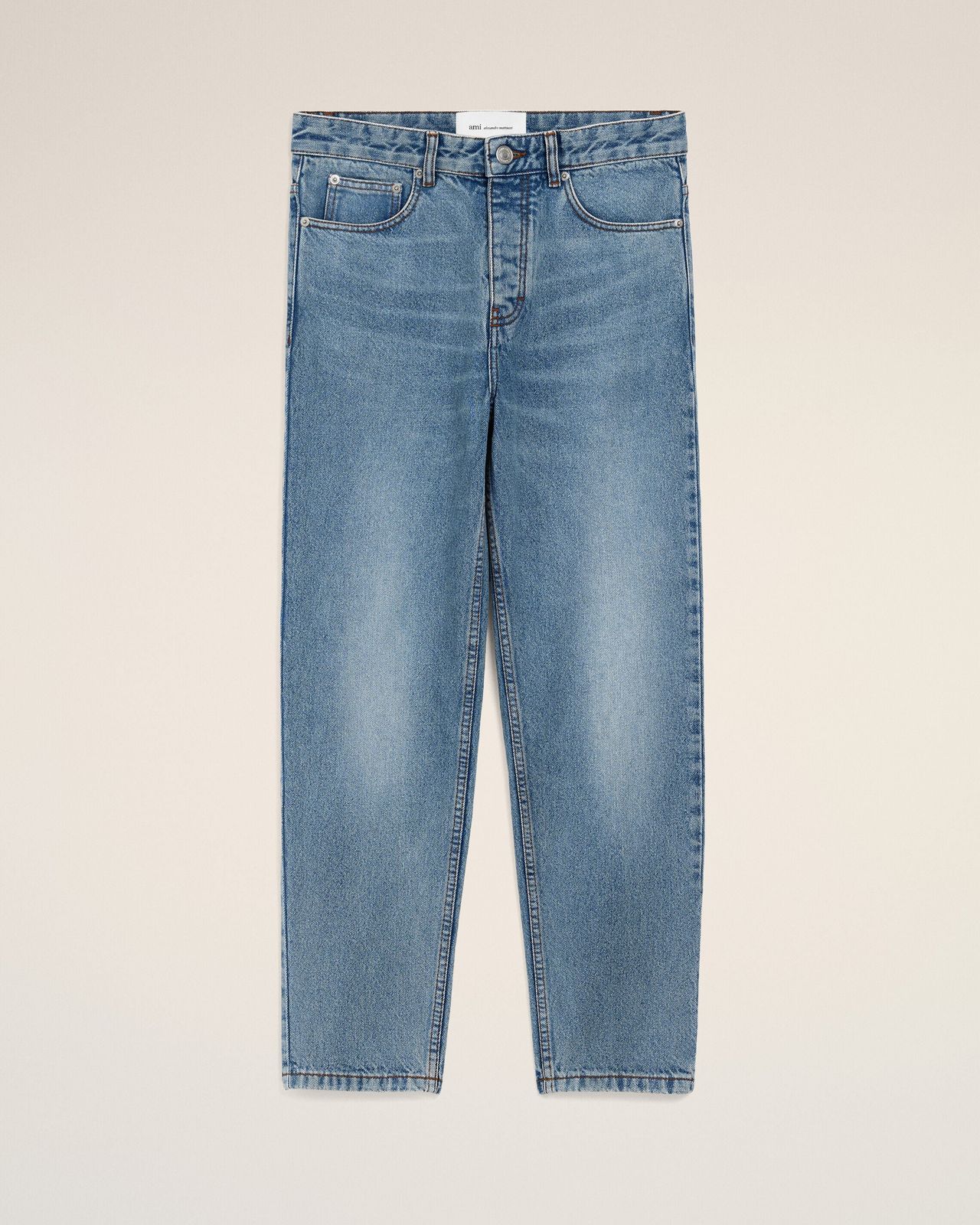 【新品・最安値】Ami Tapered fit jeans BLEUUSED 正規品 スキニーデニム