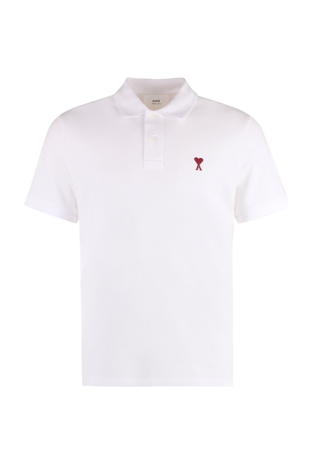 【新品・最安値】AMI PARIS Cotton-piqué polo shirt 正規品 その他