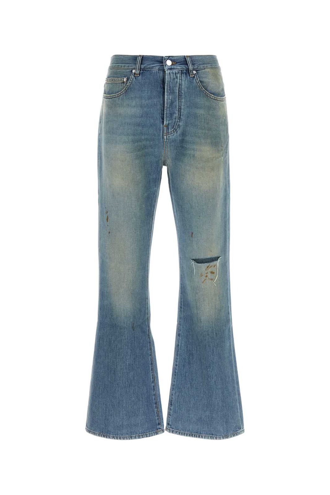 【新品・最安値】Amiri Repaired bootcut jean DESERT SKY 正規品 スキニーデニム