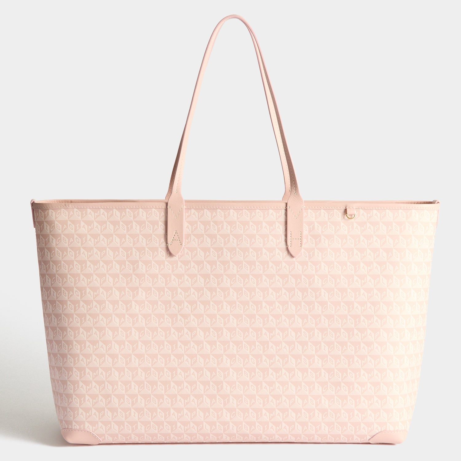 【新品・最安値】Anya Hindmarch I am a plastic bag zipped tote TRUFFLE 正規品 ハンドバッグ
