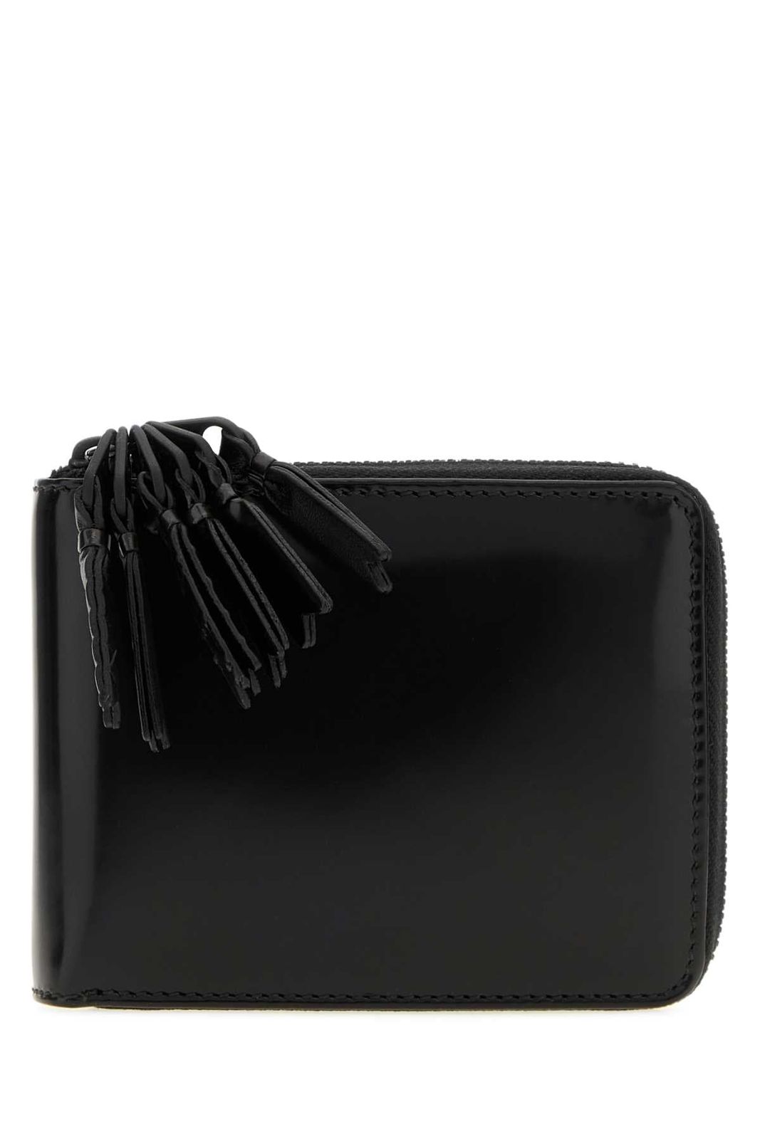 【新品・最安値】Comme Des Garcons Zipper medley BLACK 正規品 三つ折り財布