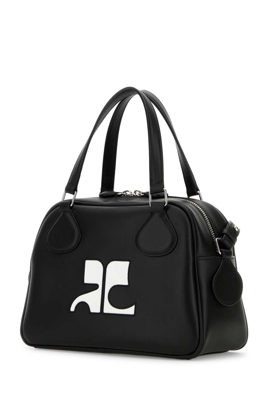 【新品・最安値】Courreges Reedition bowling bag BLACK 正規品 ハンドバッグ 55,825円