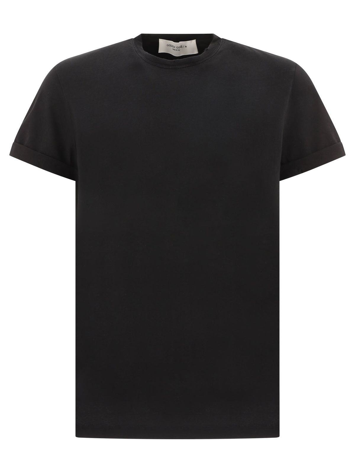【新品・最安値】Golden Goose Cotton jersey crew-neck T-shirt T-shirts Black 正規品 Tシャツ