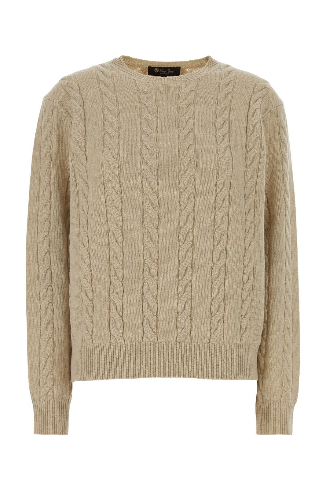 【新品・最安値】Loro Piana Cedar crewneck sweater cash gg 8 NATURAL MELANGE 正規品 ノースリーブ