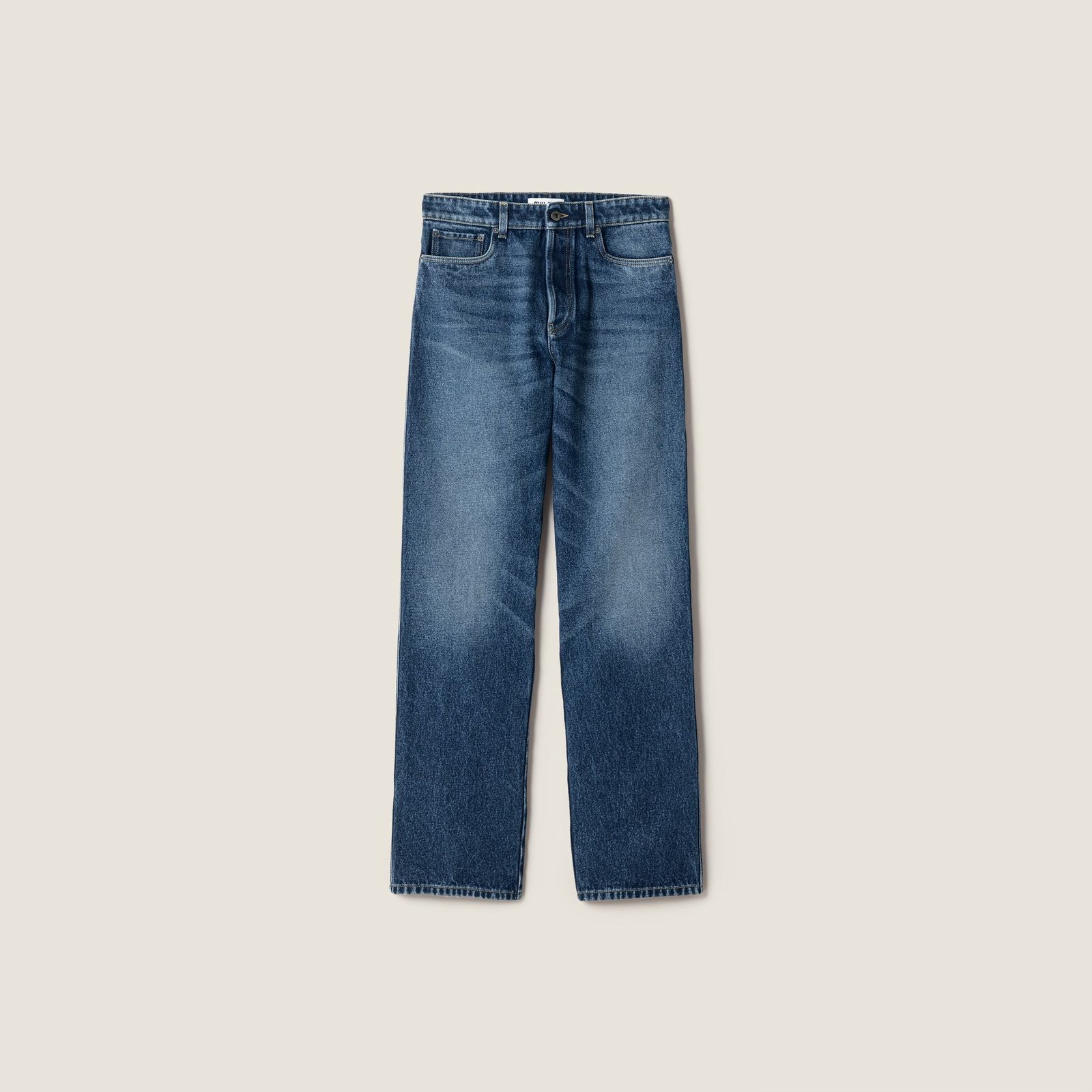 【新品・最安値】MIU MIU Miu Pantaloni BLEU 正規品 スキニーデニム 71,335円