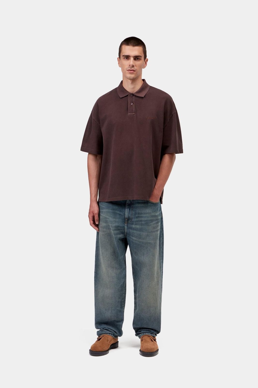 【新品・最安値】Carhartt Wip Aaron pant 'camano' denim BLUE 正規品 その他 12,950円