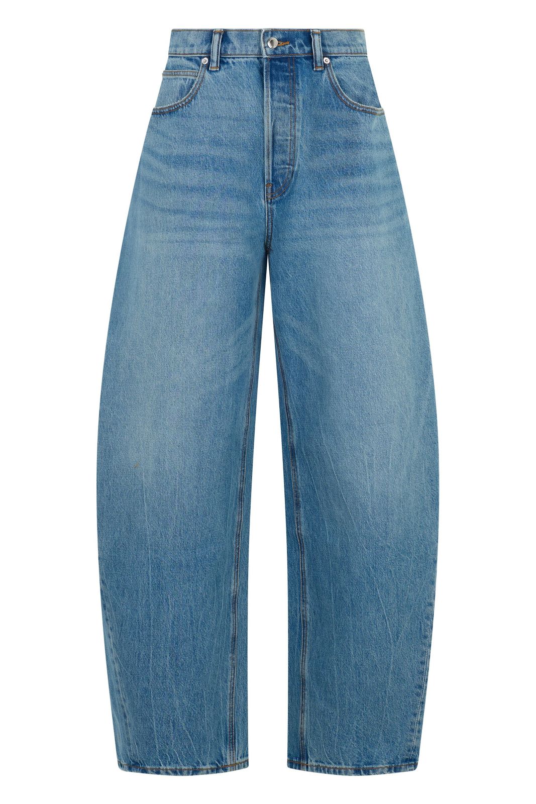 【新品・最安値】Alexander Wang Denim wide-leg jeans 正規品 スキニーデニム 56,340円