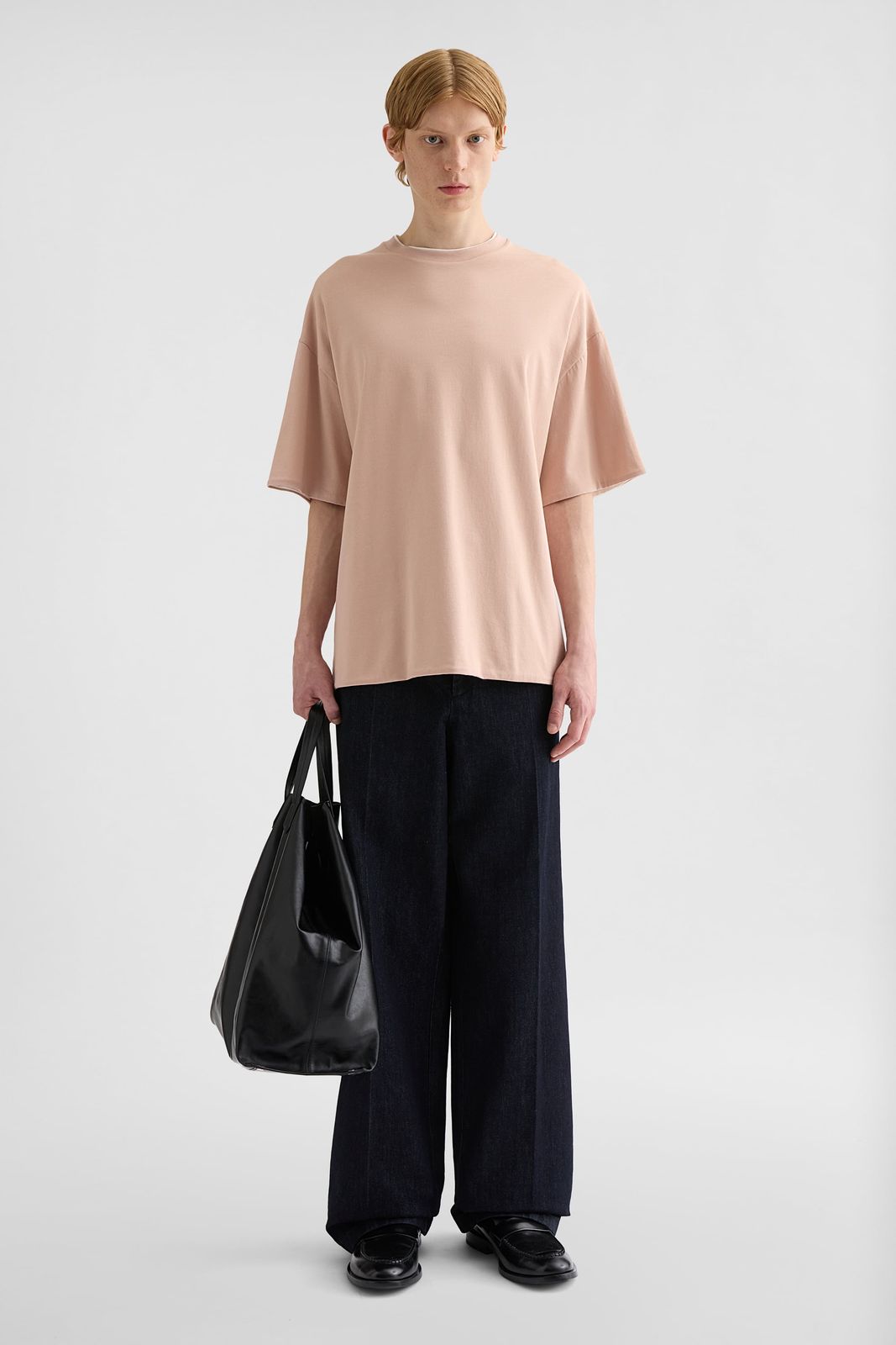 【新品・最安値】Jil Sander T-shirt cn ss double layer MORGANITE 正規品 Tシャツ