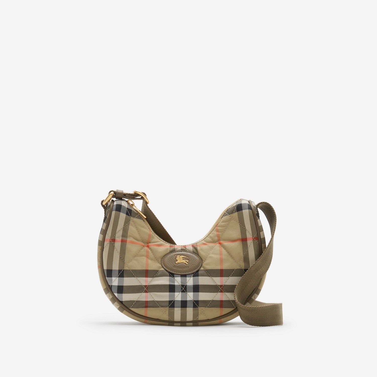 【新品・最安値】Burberry A:ll horseshoe crossbody s21:168729:c179 TEACUPIPCHECK 正規品 ショルダーバッグ 77,385円
