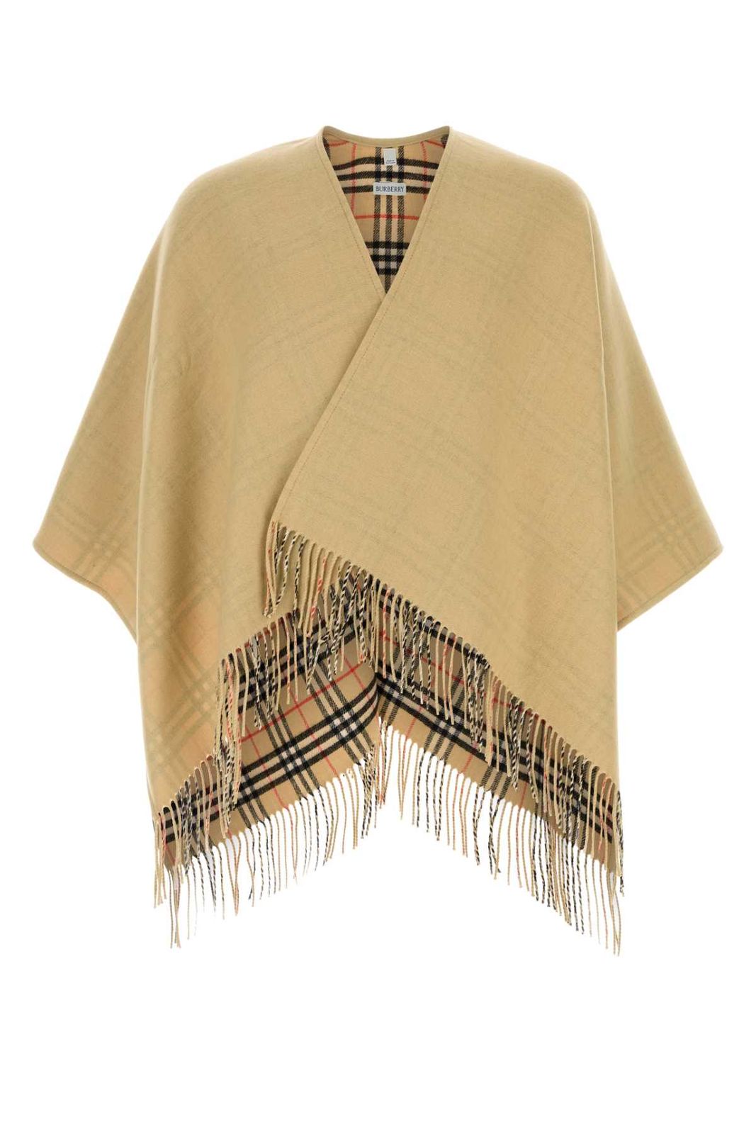 【新品・最安値】Burberry A:st lw sld to 500d cape:174346:c1309 SANDSAND 正規品 ダッフルコート