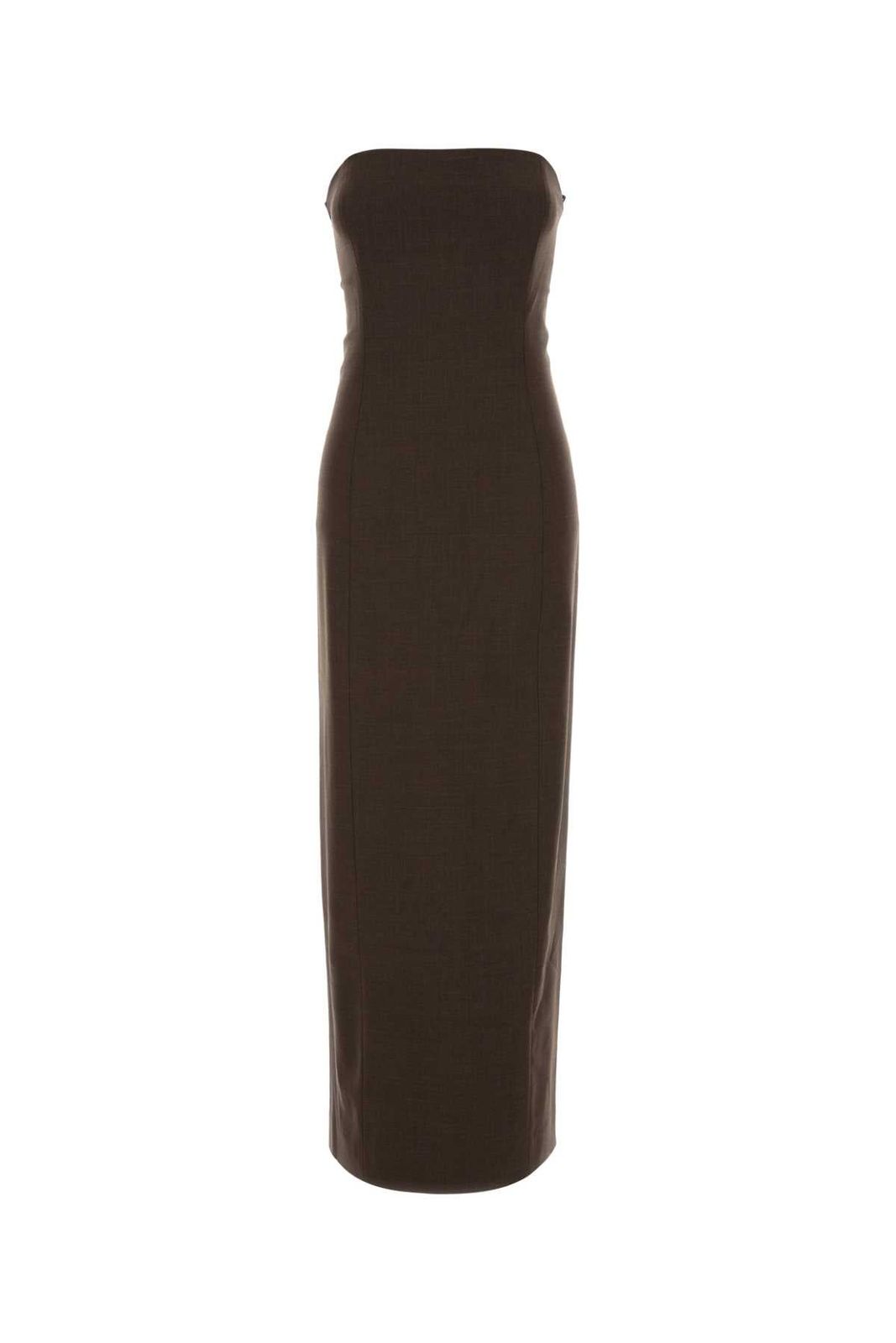 【新品・最安値】Loulou De Saison Shilo bustier maxi dress BROWN 正規品 その他