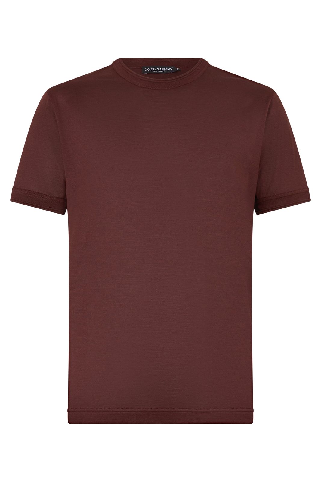 【新品・最安値】Dolce & Gabbana Silk T-shirt 正規品 Tシャツ 49,320円