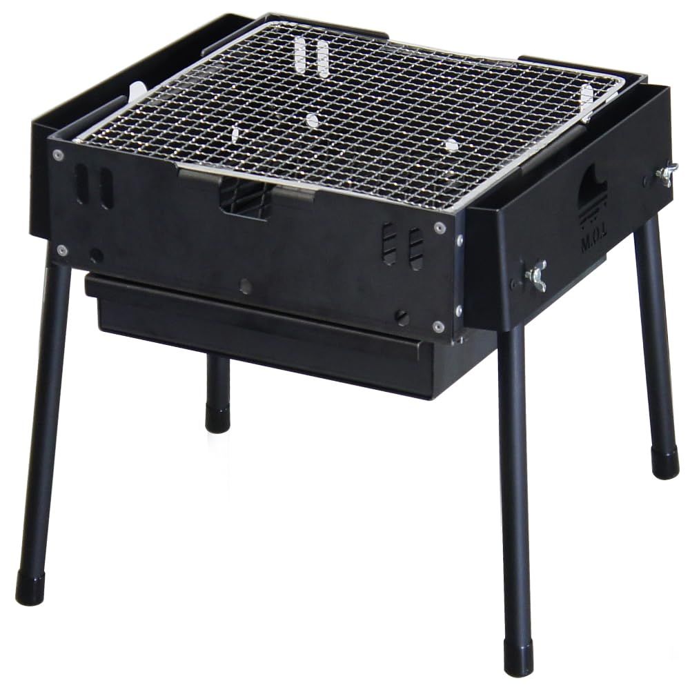 M.O.L ピザ窯付き バーベキューコンロ S ショート脚 2?4人用 日本製 MOL-X501Spms 12,852円
